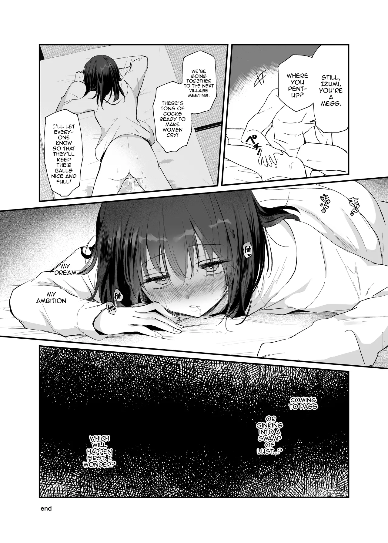 [Tetsukazuno Ao. (Emilio)] Kyonyuu de Nariagare! ~Binbounin Tsuma vs Hentai Gifu no Netorare Nouson Seikatsu~ | Use Your Huge Tits To Rise Up! ~The Netorare Daily Life In a Farming Village Of A Poor Wife vs A Perverted Father In Law~ [English] {Doujins.com} page 28 original parody - inseki old man hentai manga - read online free