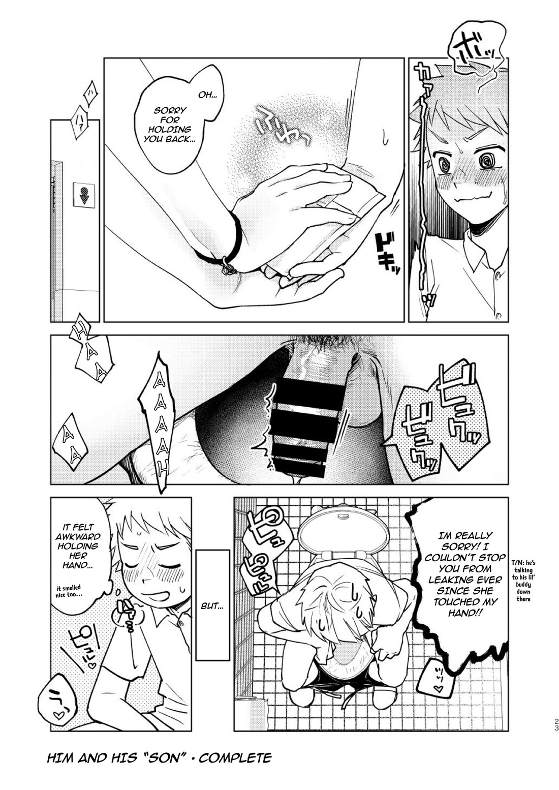 Danshi Seirihon page 20 original parody - masturbation solo action hentai manga - read online free