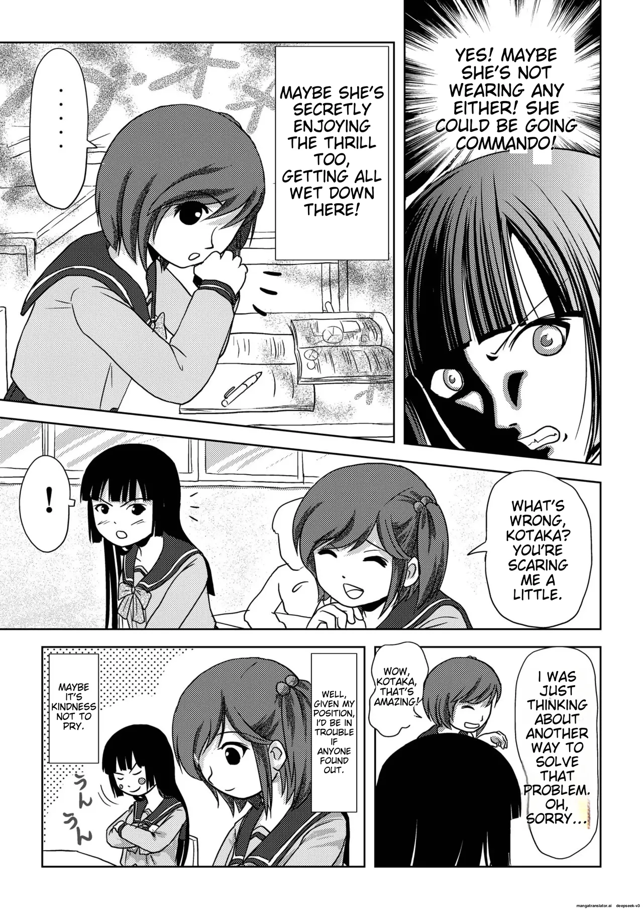 Sakura Kotaka no Roshutsubiyori page 9 original parody - squirting cunnilingus hentai manga - read online free