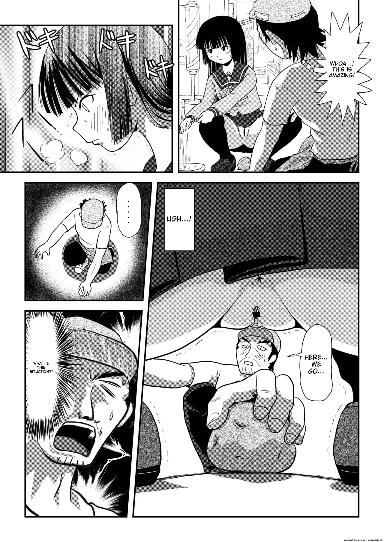 Sakura Kotaka no Roshutsubiyori 2 page 15 original parody - schoolgirl uniform exhibitionism hentai manga - read online free