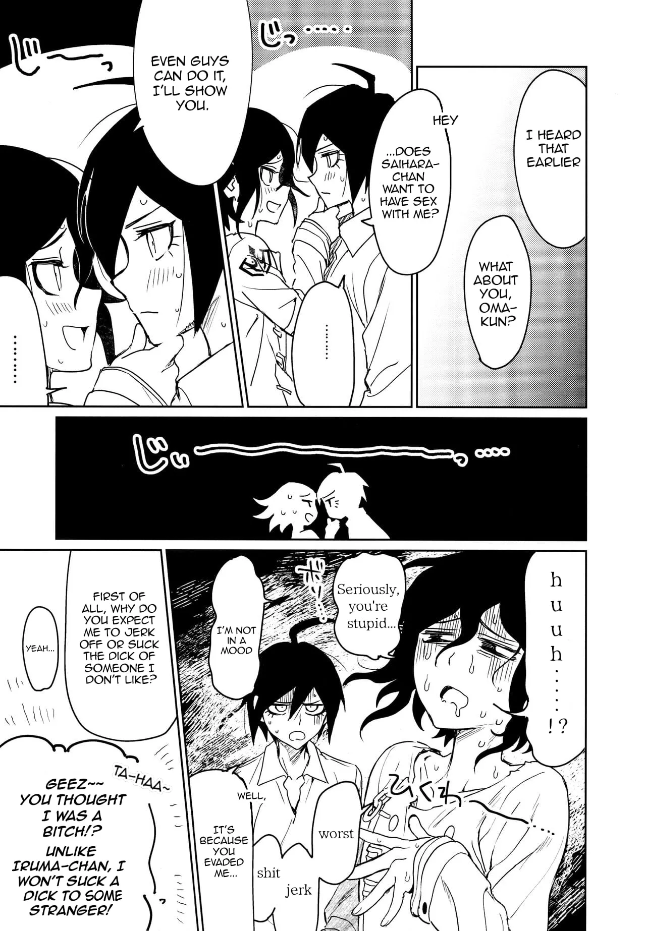 Hajimete no SEX Shinan page 29 featuring shuuichi saihara danganronpa parody - kissing virginity hentai manga - read online free