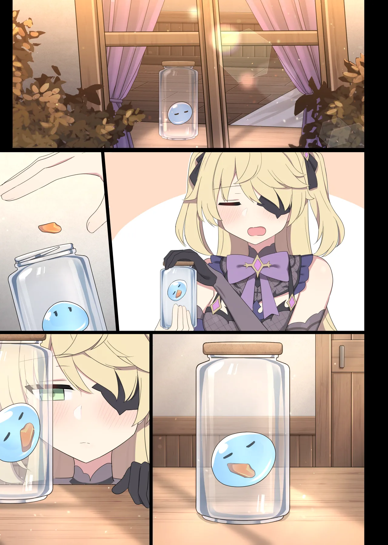 Fischl page 27 featuring fischl genshin impact parody - uncensored full color hentai manga - read online free