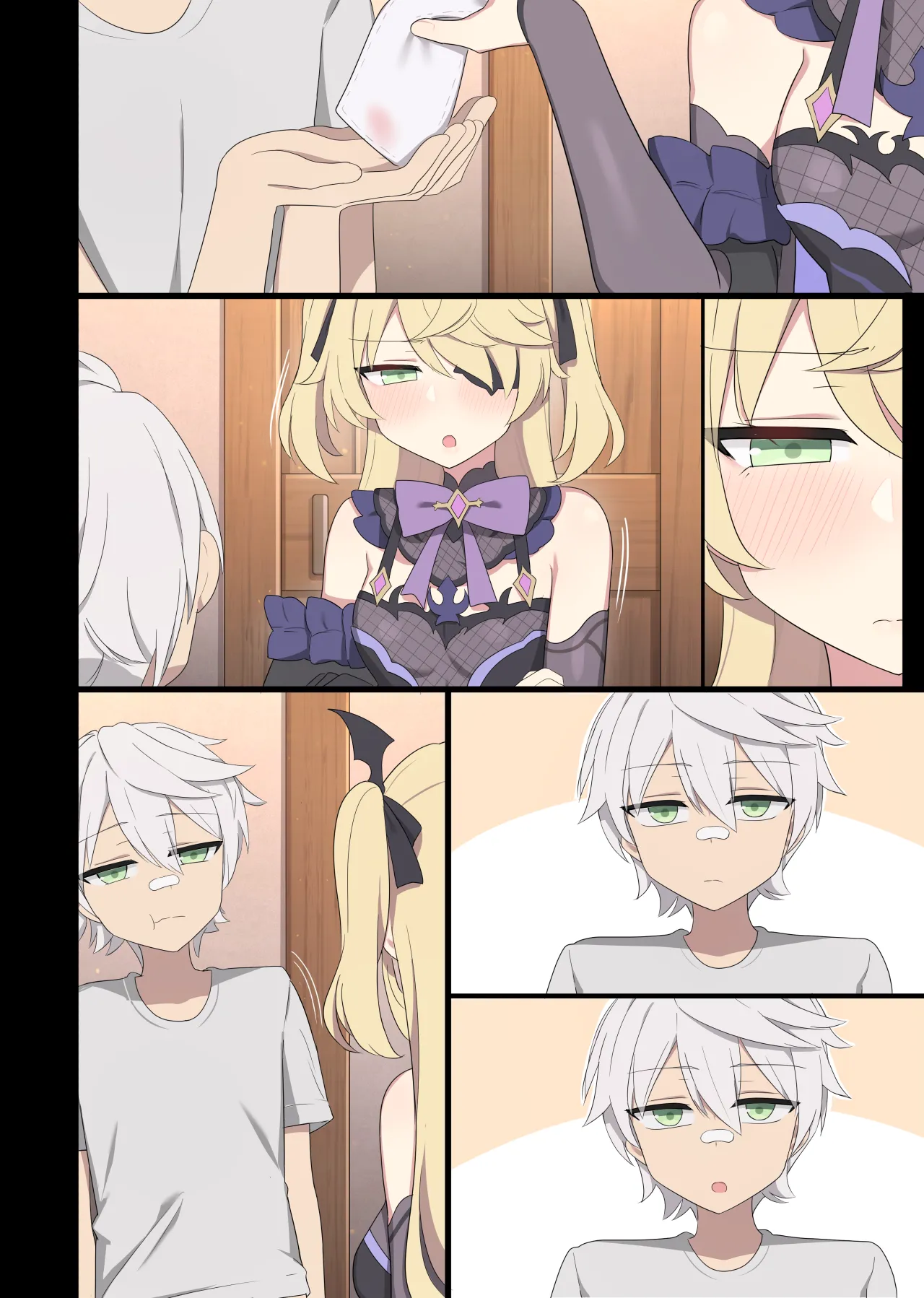 Fischl page 38 featuring fischl genshin impact parody - uncensored full color hentai manga - read online free