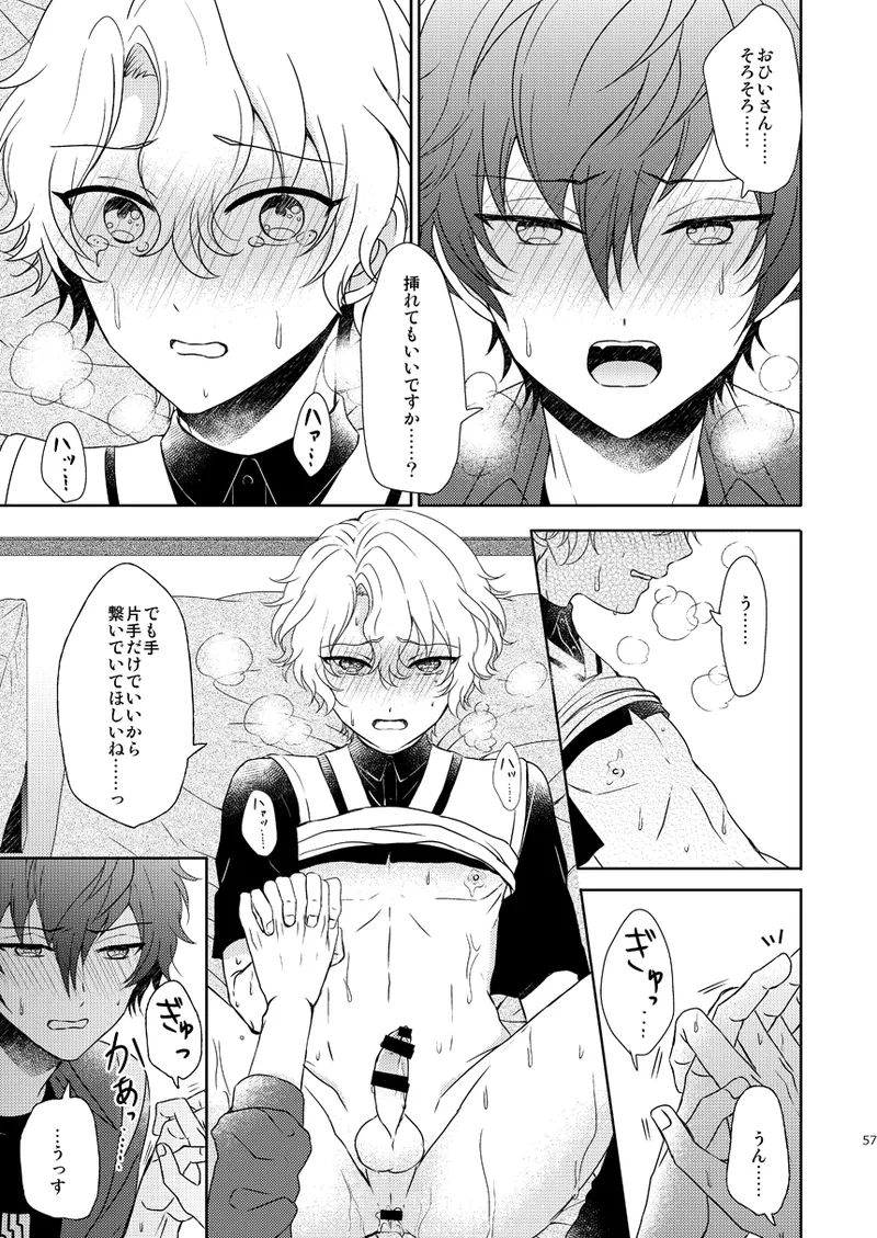 Isshin Doutai page 55 featuring hiyori tomoe ensemble stars parody - males only yaoi hentai manga - read online free