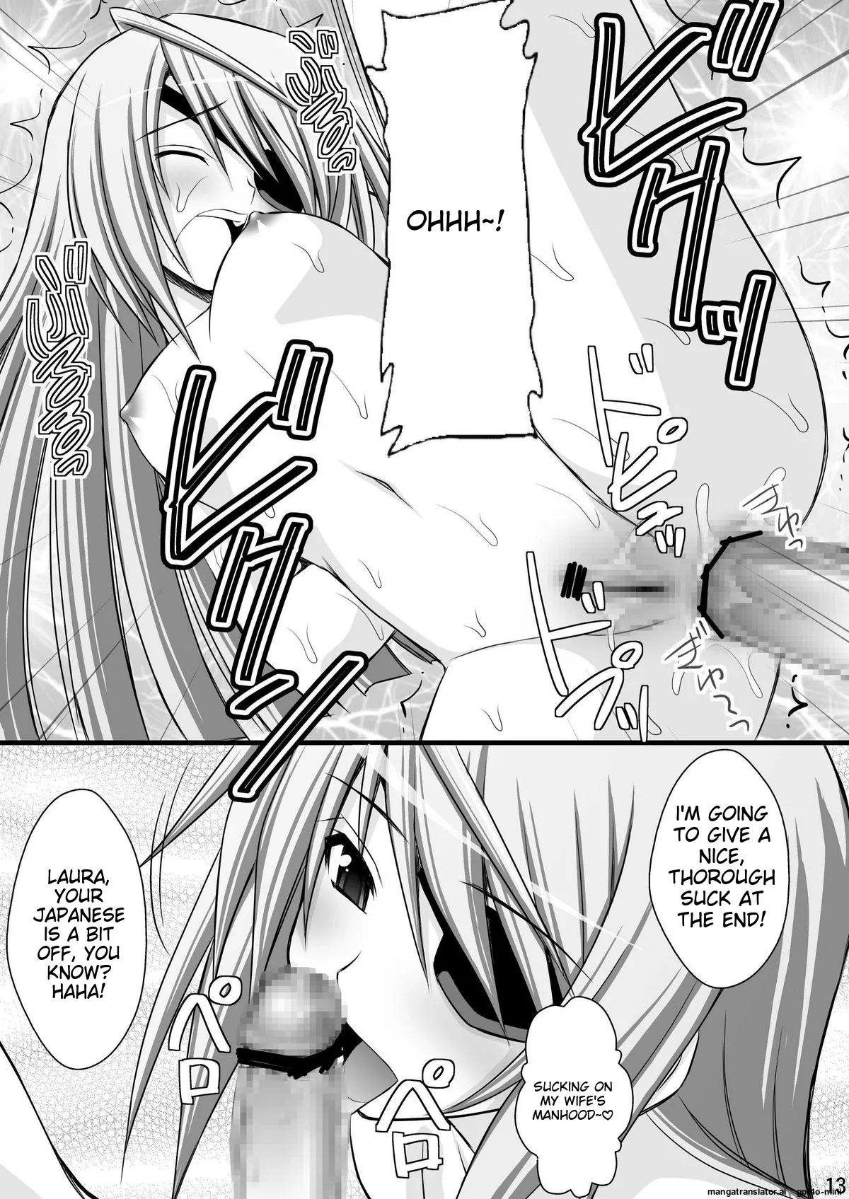 Ichika no Choukyou Nisshi page 10 featuring laura bodewig infinite stratos parody - group anal hentai manga - read online free
