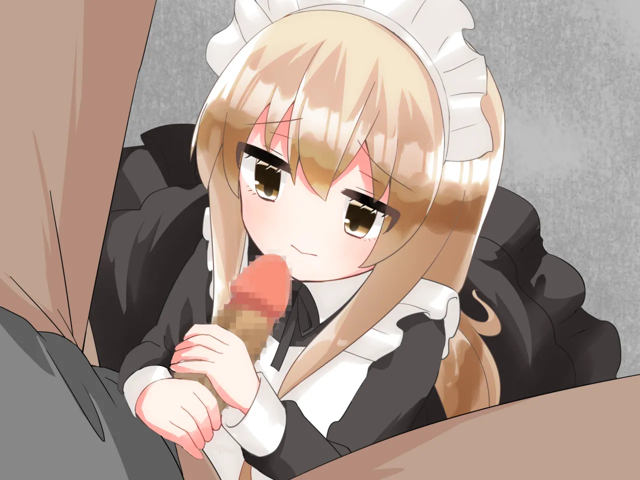 Muchi de Kiyowa na Bishoujo Maid Yatotte Ecchi na Gohoushi Saseru Hanashi page 293 original parody - maid handjob hentai manga - read online free