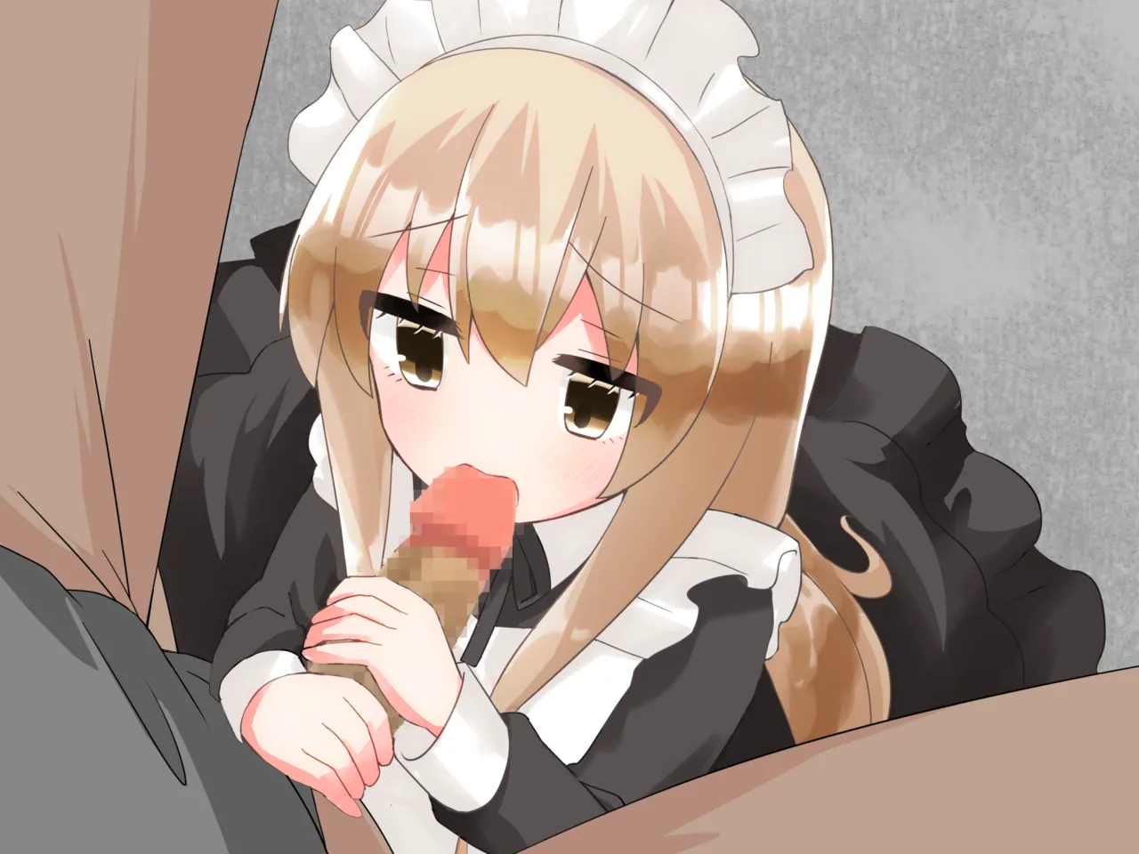 Muchi de Kiyowa na Bishoujo Maid Yatotte Ecchi na Gohoushi Saseru Hanashi page 295 original parody - maid handjob hentai manga - read online free