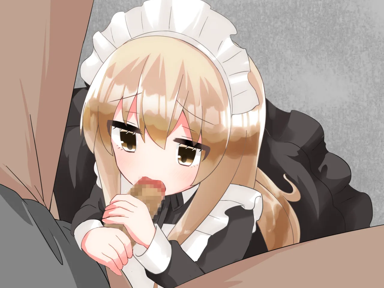Muchi de Kiyowa na Bishoujo Maid Yatotte Ecchi na Gohoushi Saseru Hanashi page 297 original parody - maid handjob hentai manga - read online free
