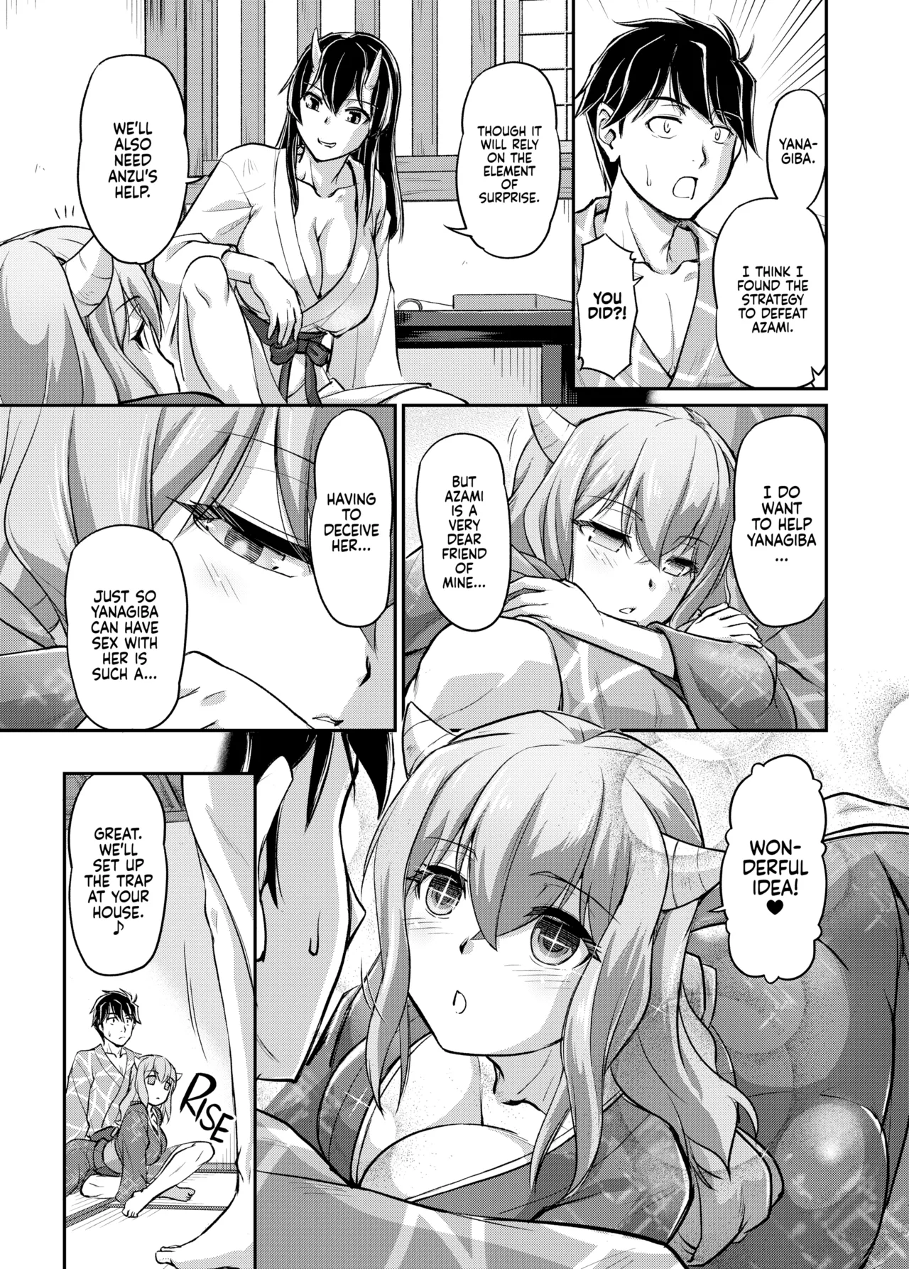 Oni Harame: Impregnate ALL the Oni! page 144 - oni big breasts hentai manga - read online free