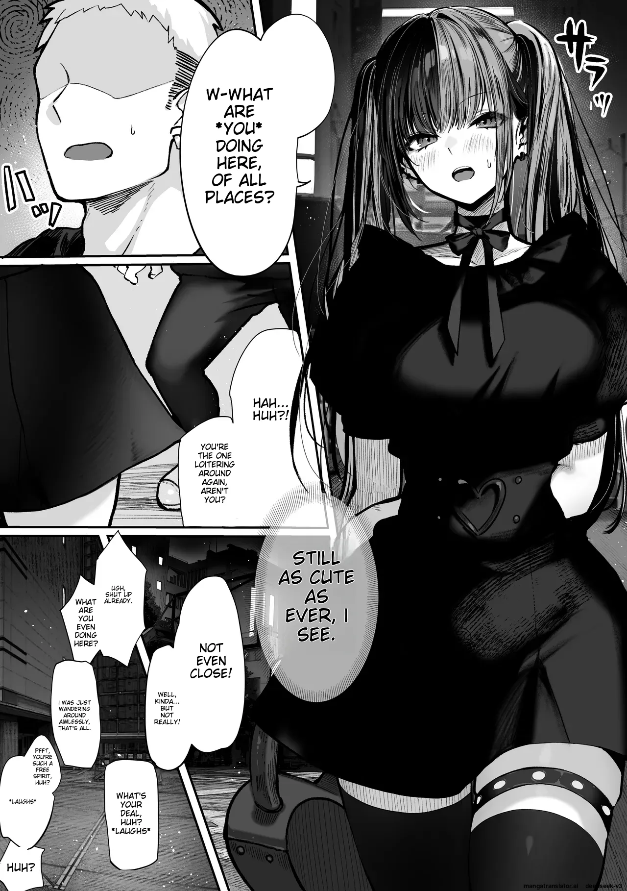 Tachi n Bo Shiteita Jiraikei-chan ga Wana ni Kakacchau Ohanashi page 35 original parody - squirting kissing hentai manga - read online free