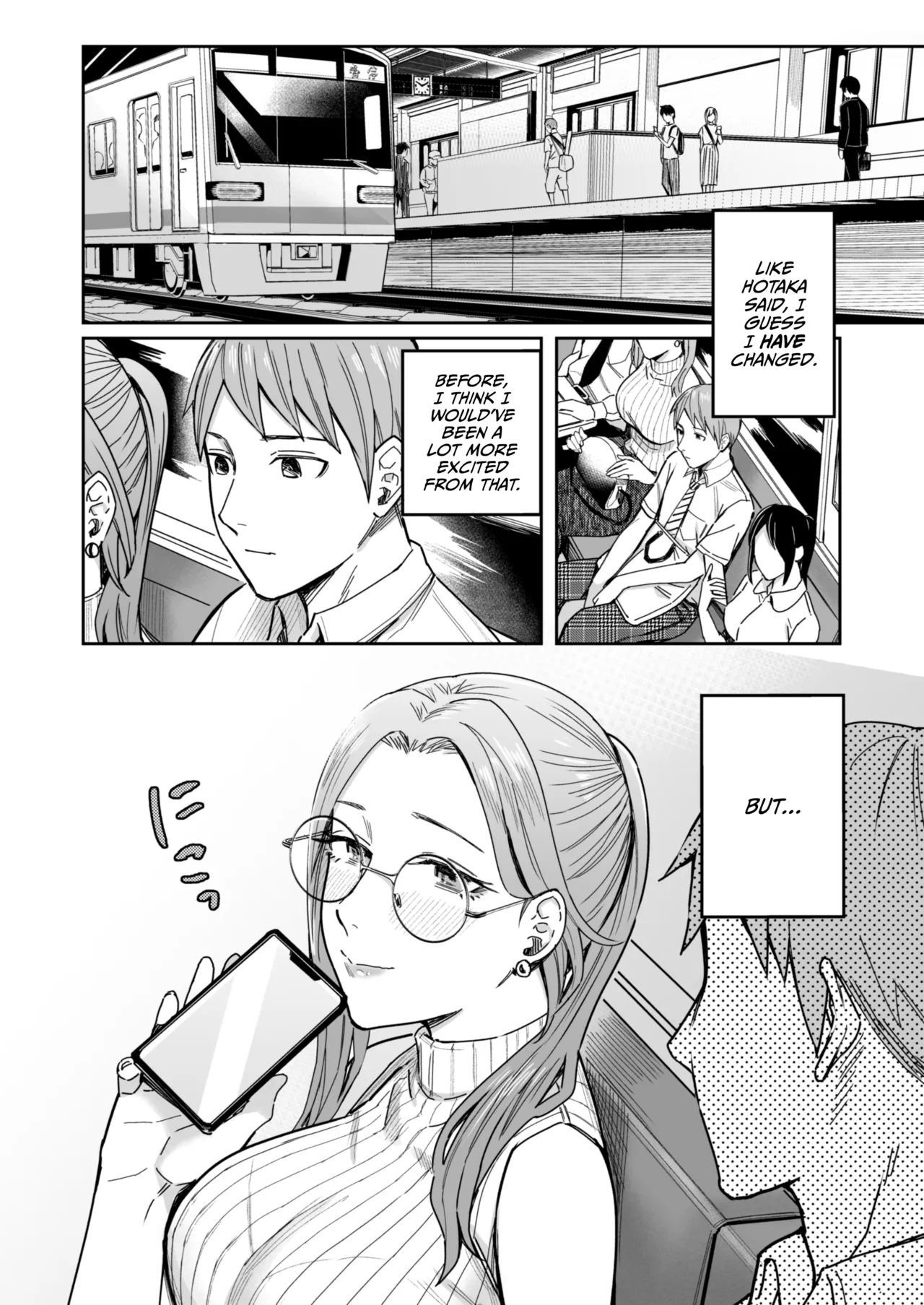 Shiranai Josei kara Gazou Kyouyuu de Eroi Jidori ga Okuraretekita Hanashi page 57 original parody - milf virginity hentai manga - read online free