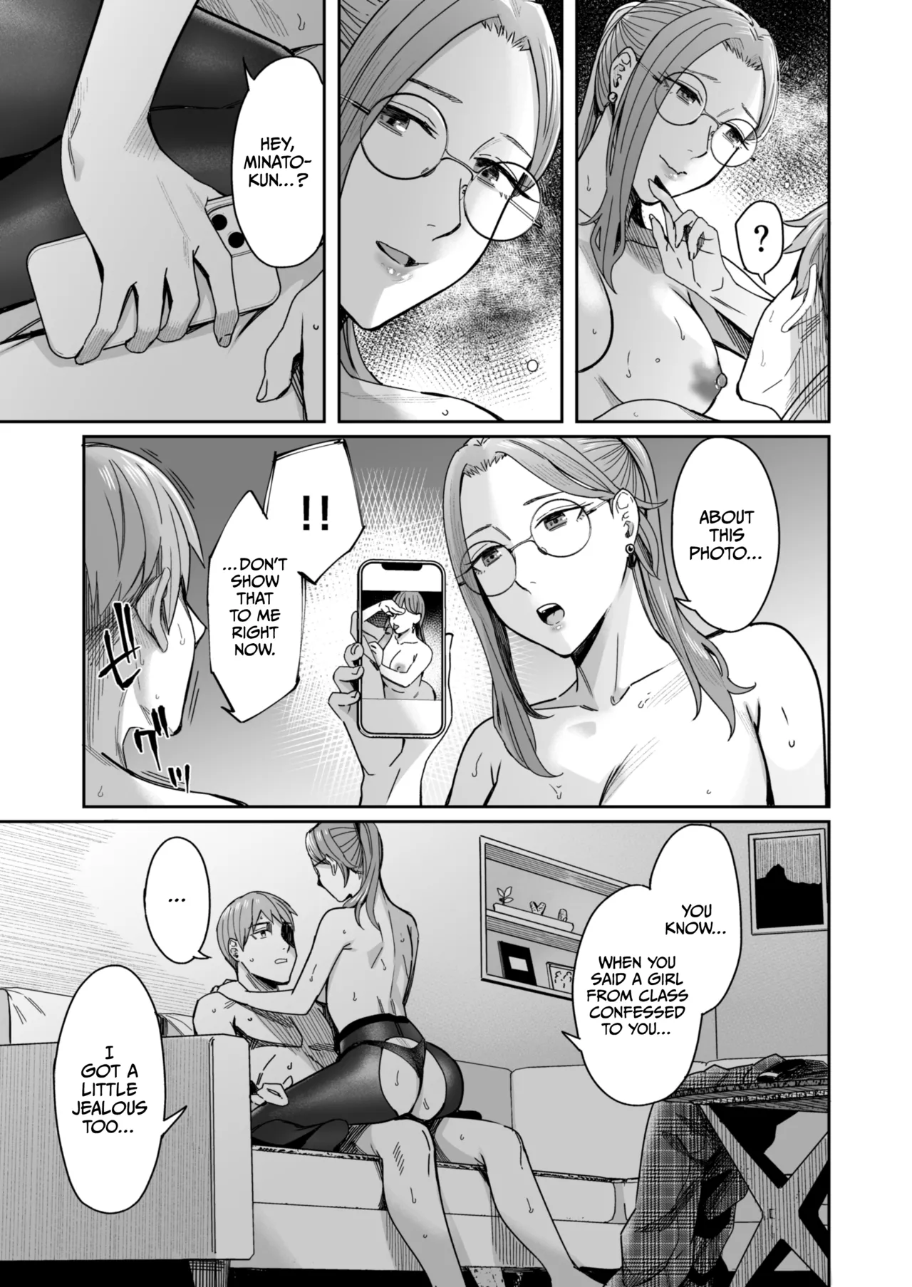 Shiranai Josei kara Gazou Kyouyuu de Eroi Jidori ga Okuraretekita Hanashi page 72 original parody - milf virginity hentai manga - read online free