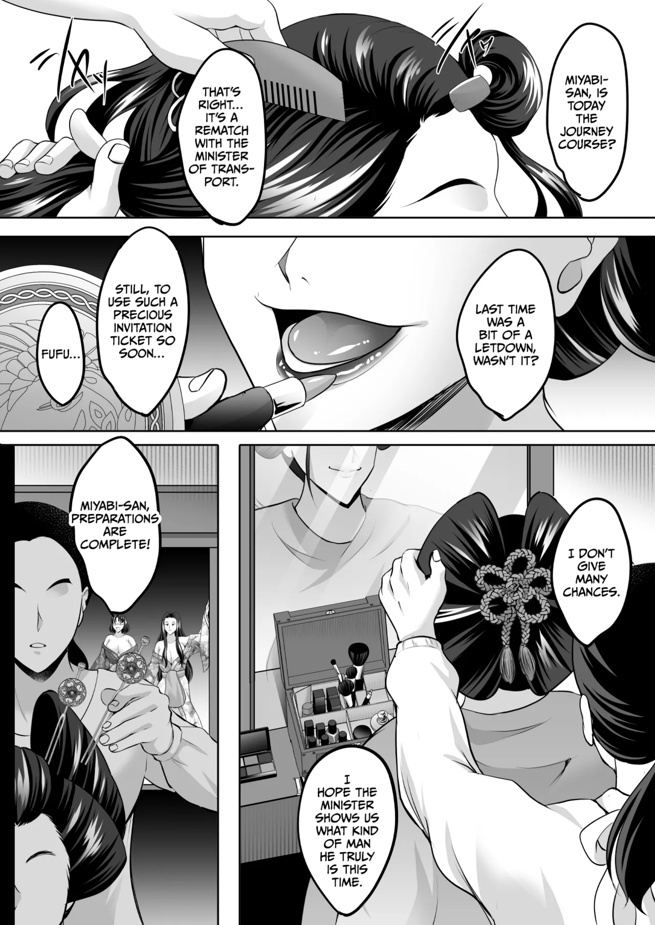 Inyoku no Tou 2 - Ootori Miyabi ~ Kasou Seiatsu page 45 original parody - milf big breasts hentai manga - read online free
