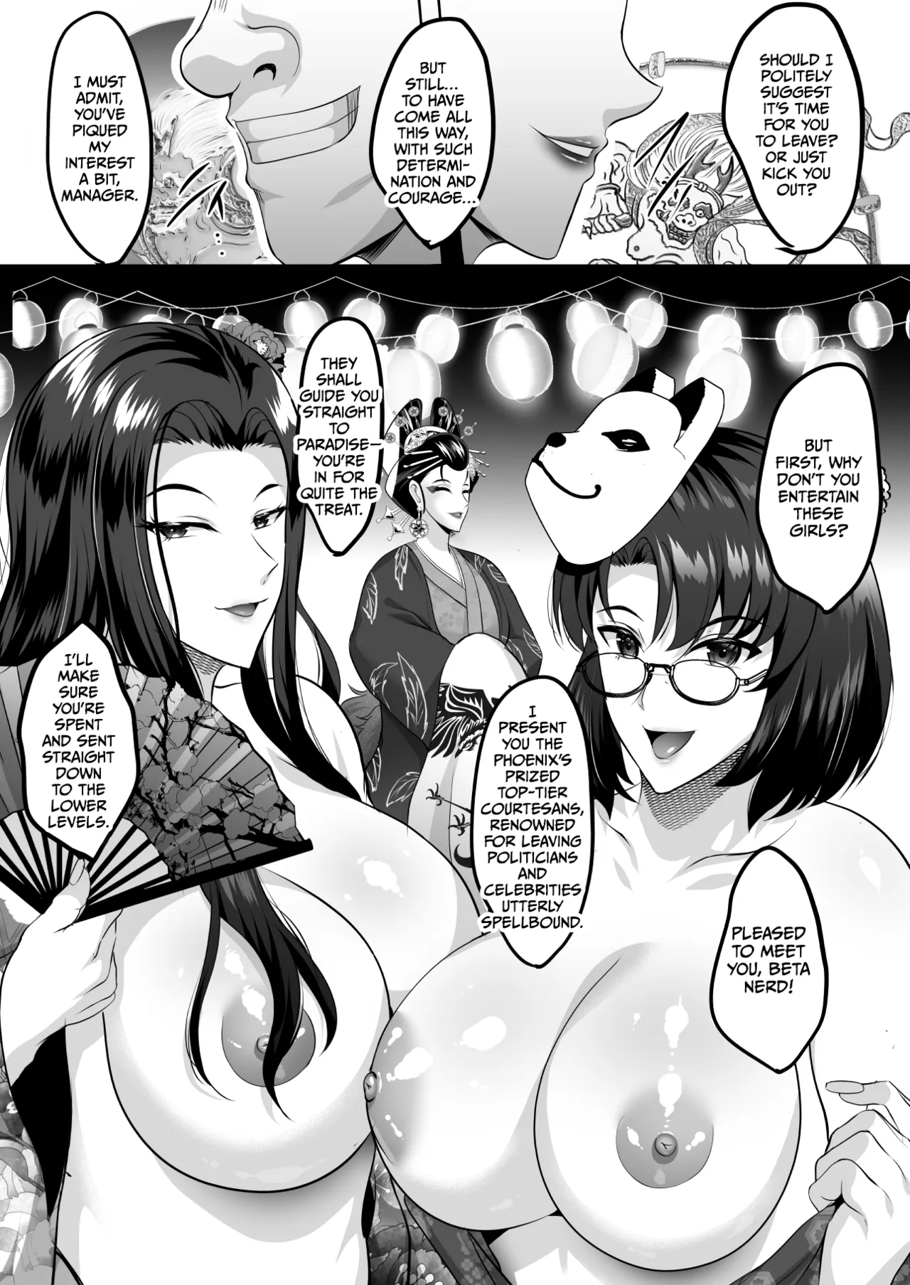 Inyoku no Tou 2 - Ootori Miyabi ~ Kasou Seiatsu page 52 original parody - milf big breasts hentai manga - read online free