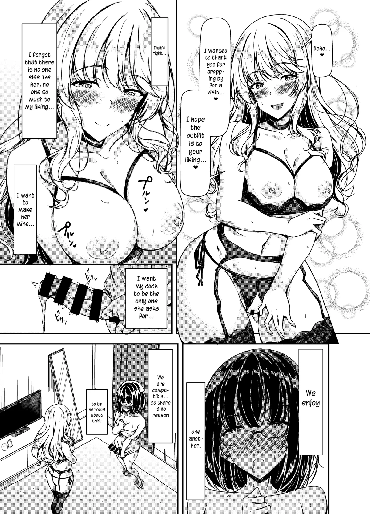 Inkya Futanari-chan Datte Hame Makuritai... page 15 original parody - futanari handjob hentai manga - read online free
