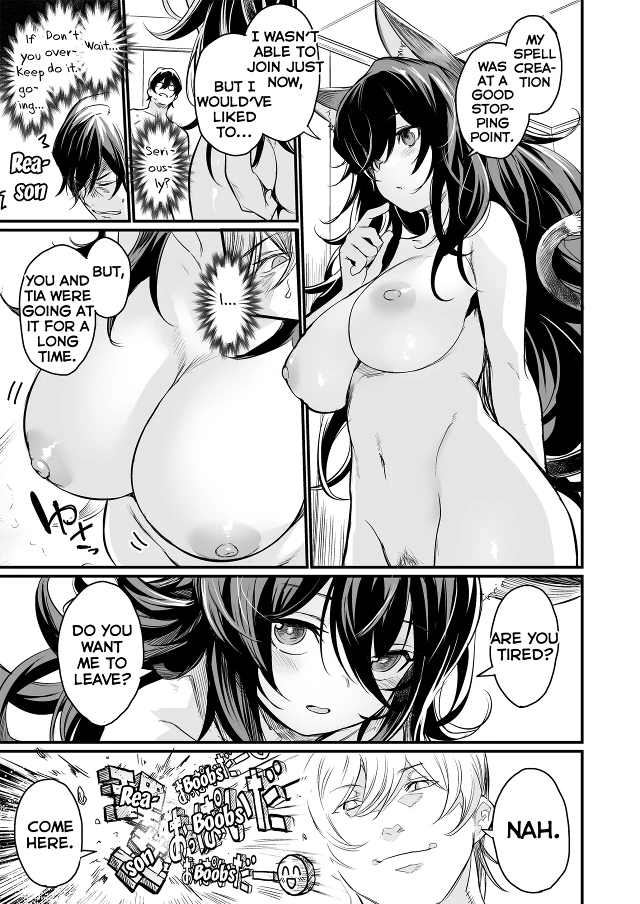 Isekai kara Kimashita. | They Came From a Different World page 19 original parody - elf big breasts hentai manga - read online free