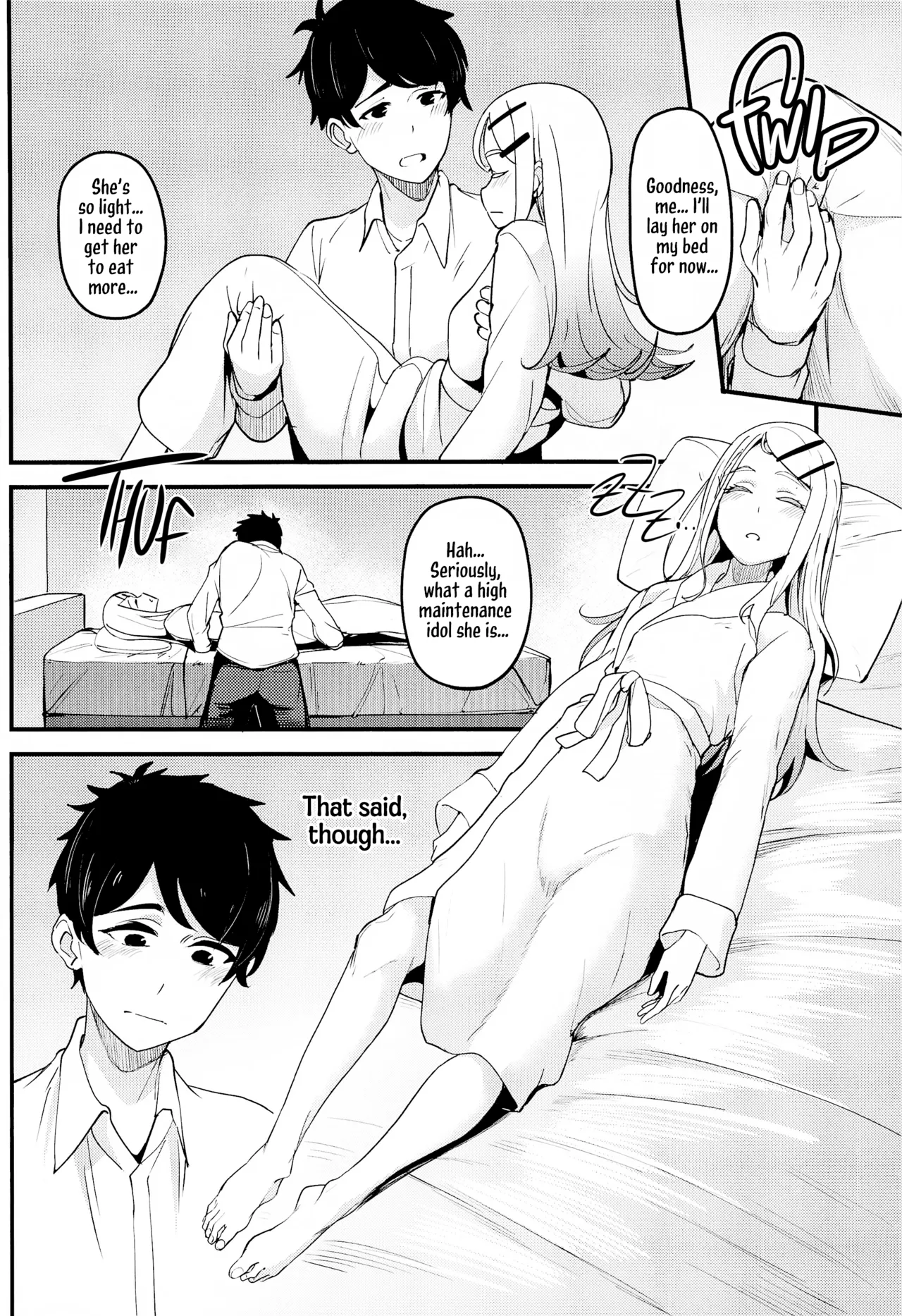 Watashi no Koto, Suki… Desho | You Like Me... Right? page 11 featuring producer the idolmaster parody - uncensored condom hentai manga - read online free