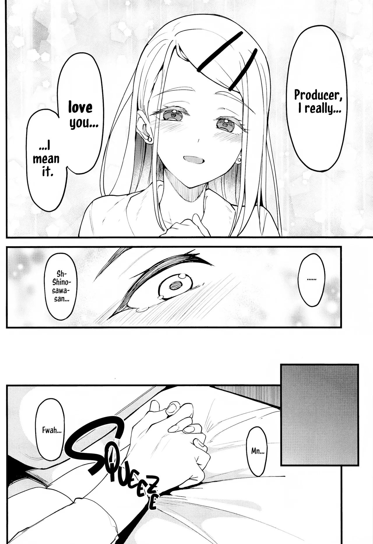 Watashi no Koto, Suki… Desho | You Like Me... Right? page 15 featuring producer the idolmaster parody - uncensored condom hentai manga - read online free