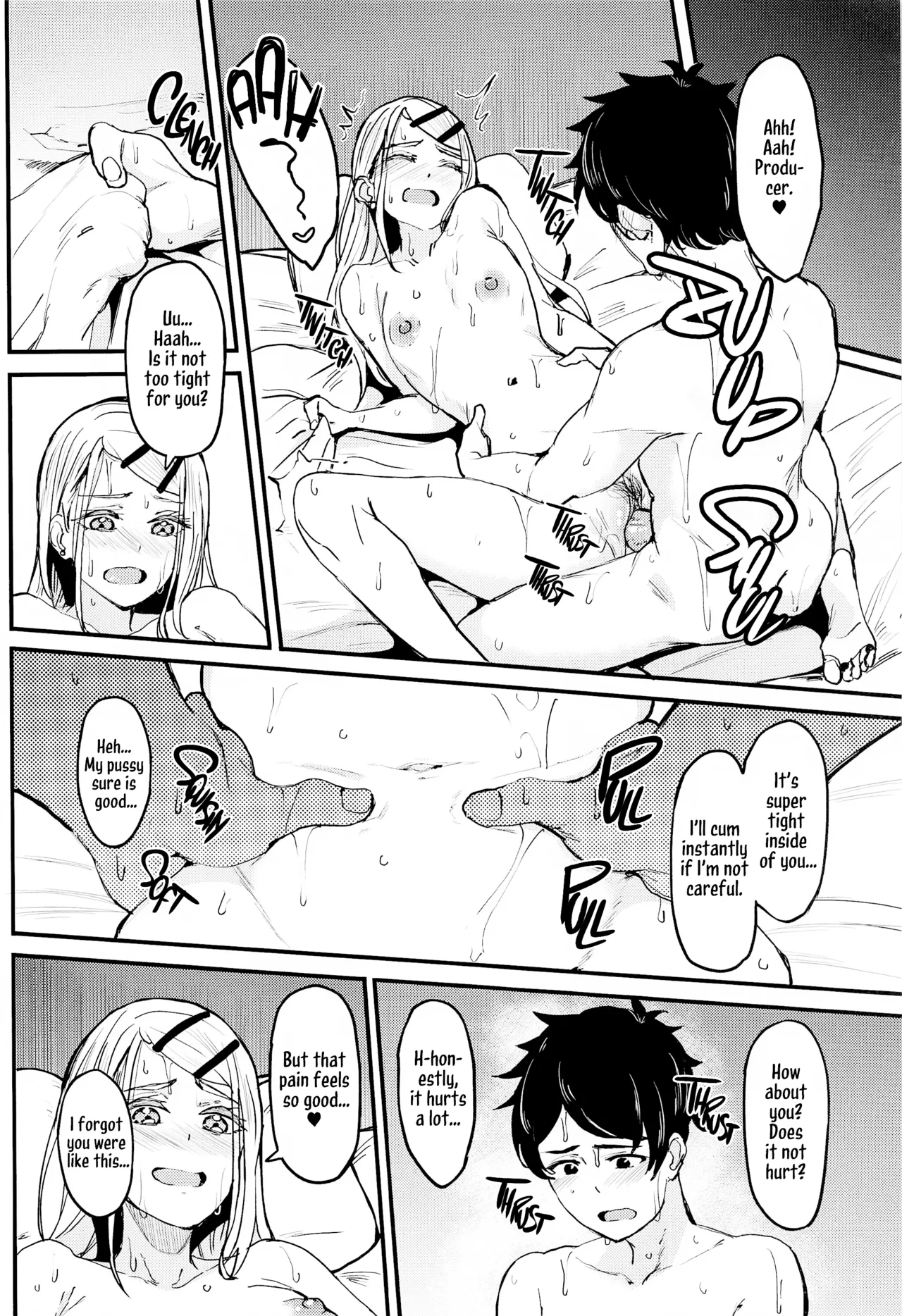 Watashi no Koto, Suki… Desho | You Like Me... Right? page 33 featuring producer the idolmaster parody - uncensored condom hentai manga - read online free