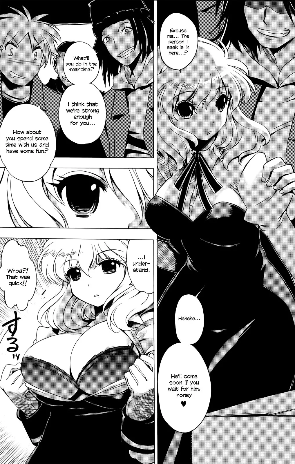 Wrestle! The Under Ground manga fanservice compilation page 56 - big breasts compilation hentai manga - read online free