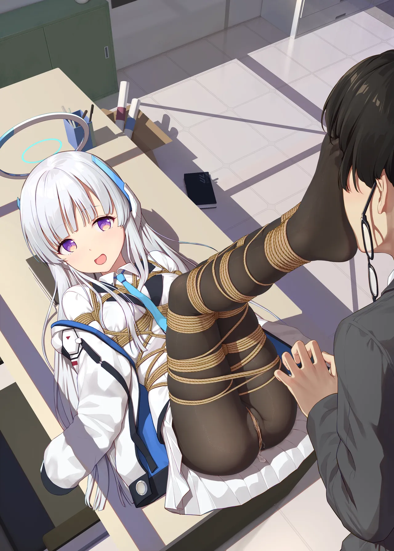 ひみつfanbox page 26 genshin impact parody - bondage pantyhose hentai manga - read online free