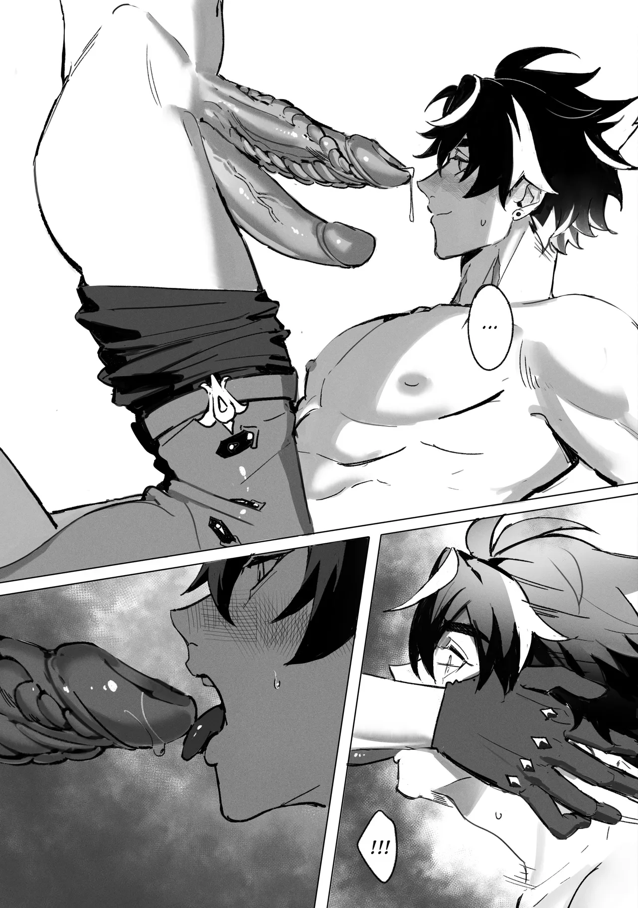 Dessert page 15 featuring wriothesley genshin impact parody - multiple penises anal hentai manga - read online free