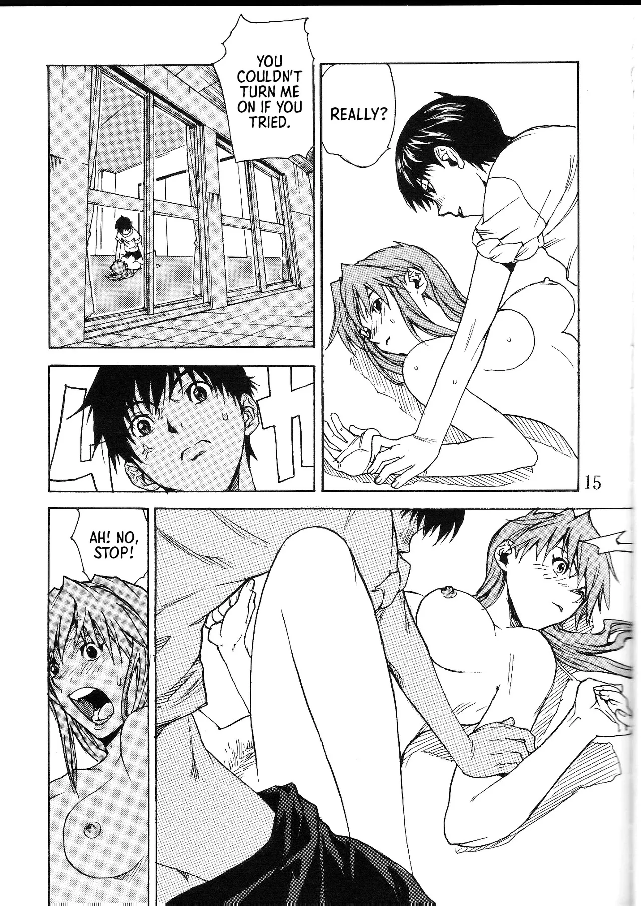 SYNCHROCORD 2 page 14 featuring asuka langley soryu neon genesis evangelion parody - sole female sole male hentai manga - read online free