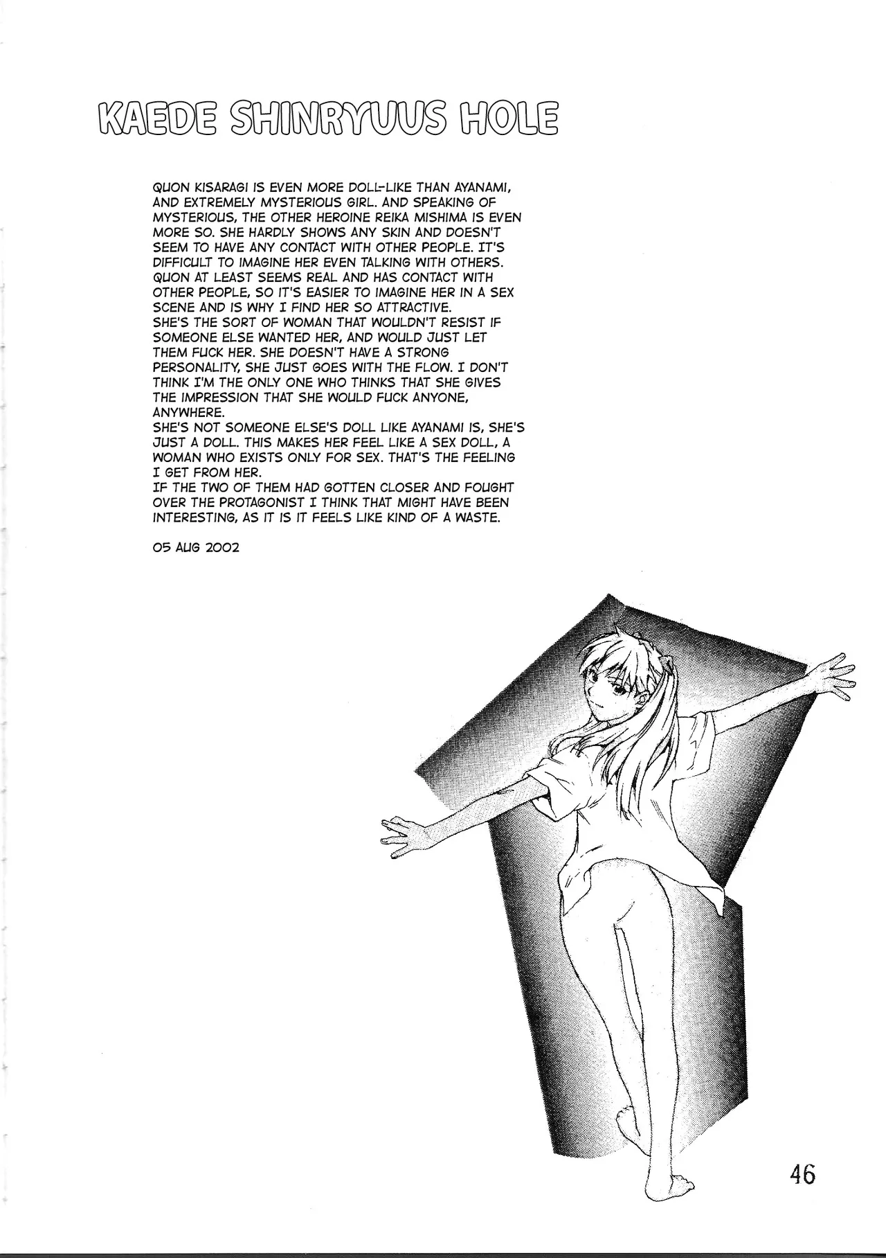 SYNCHROCORD 2 page 43 featuring asuka langley soryu neon genesis evangelion parody - sole female sole male hentai manga - read online free