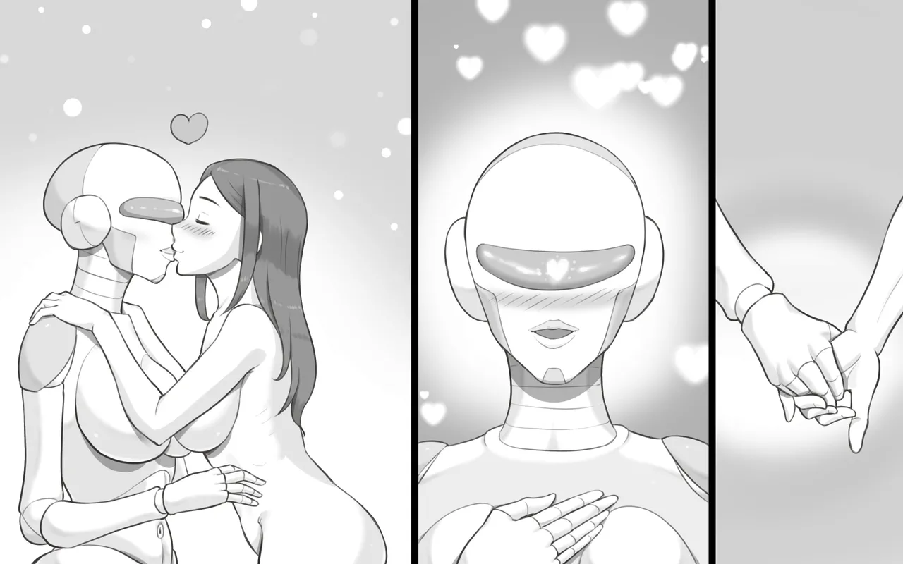 Metallic Love page 124 original parody - sole female robot hentai manga - read online free