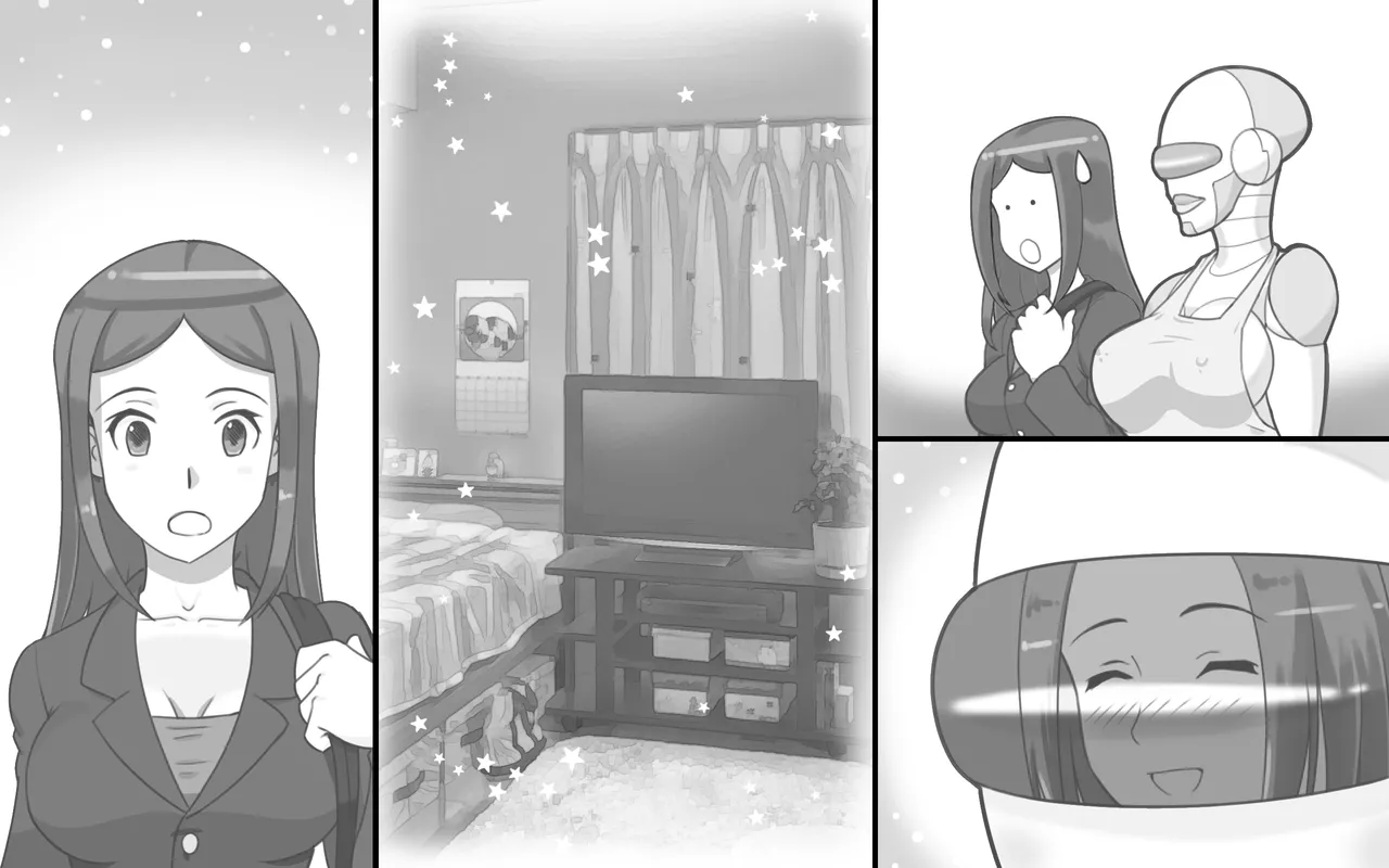 Metallic Love page 96 original parody - sole female robot hentai manga - read online free