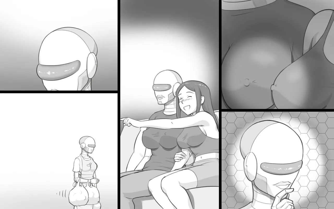 Metallic Love page 99 original parody - kissing big breasts hentai manga - read online free