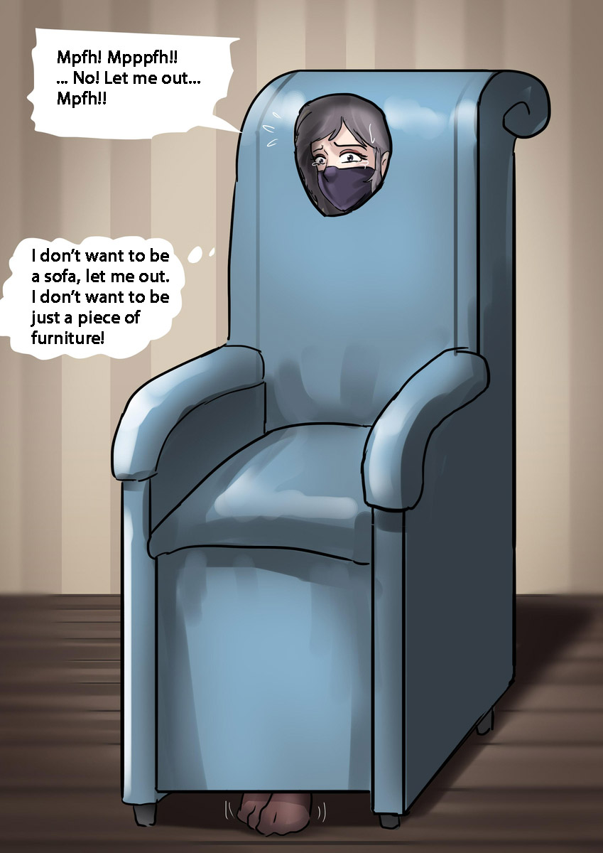 Human Furniture page 11 original parody - forniphilia gag hentai manga - read online free