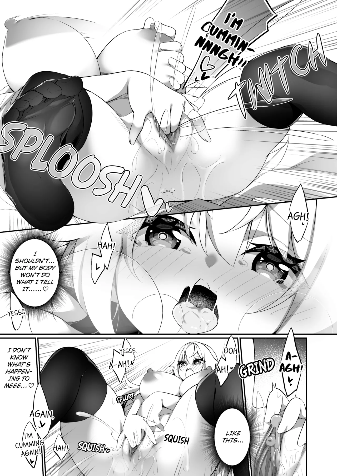 [Slime no Kanmuri (Kanmuri)] ♂ Boukensha-san ga ♀ Elf ni Sarete Shinyuu(Nakama) to Musubareru Hanashi | The Bonding Tale of ♂Adventurer-turned-♀Elf and Her Comrade [English] [Uncensored] [Digital] page 18 original parody - elf big breasts hentai manga - read online free