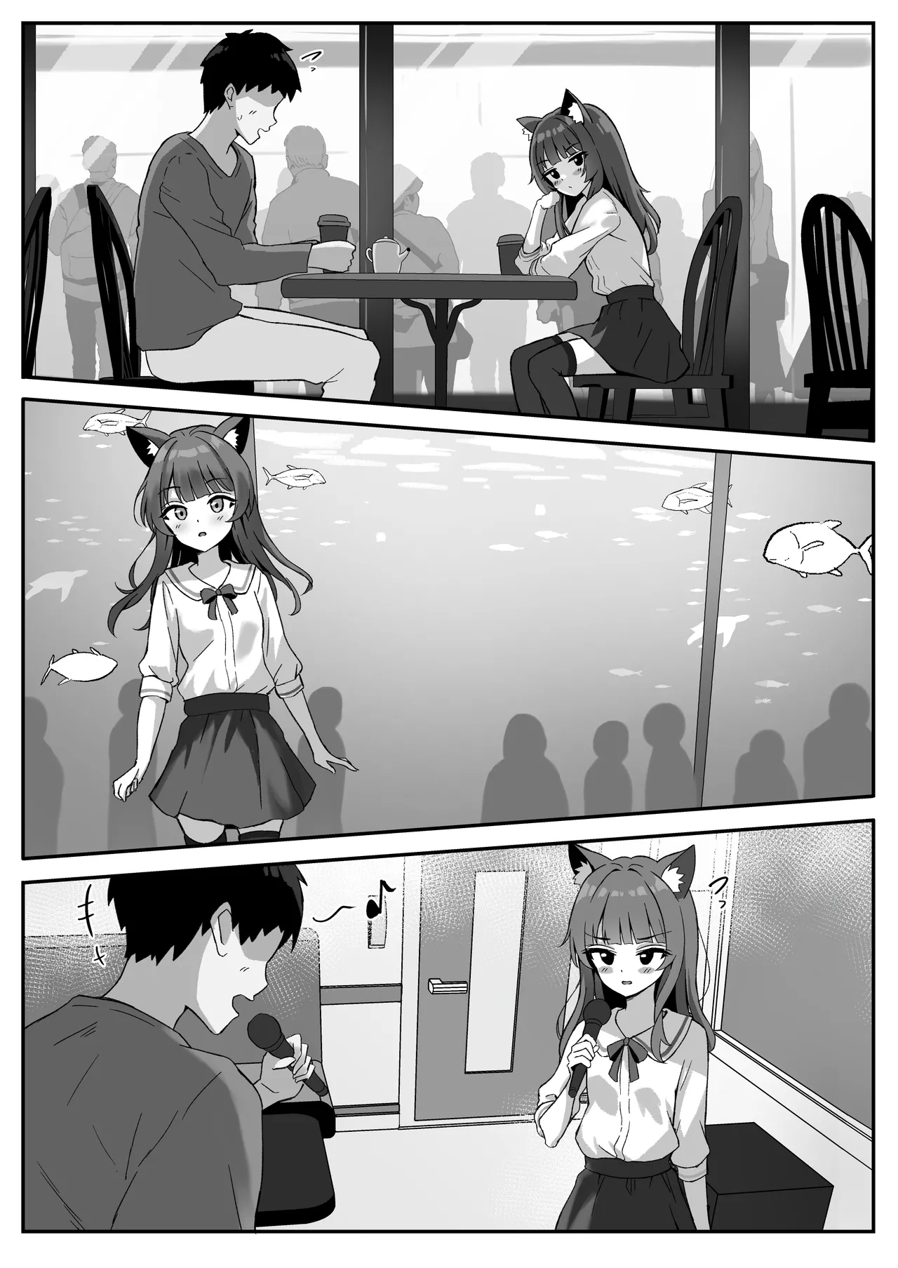Shibushibu Tanomi o Kiite kureru Uchi no Neko - My cat reluctantly listens to my request 3 page 10 original parody - sole female sole male hentai manga - read online free