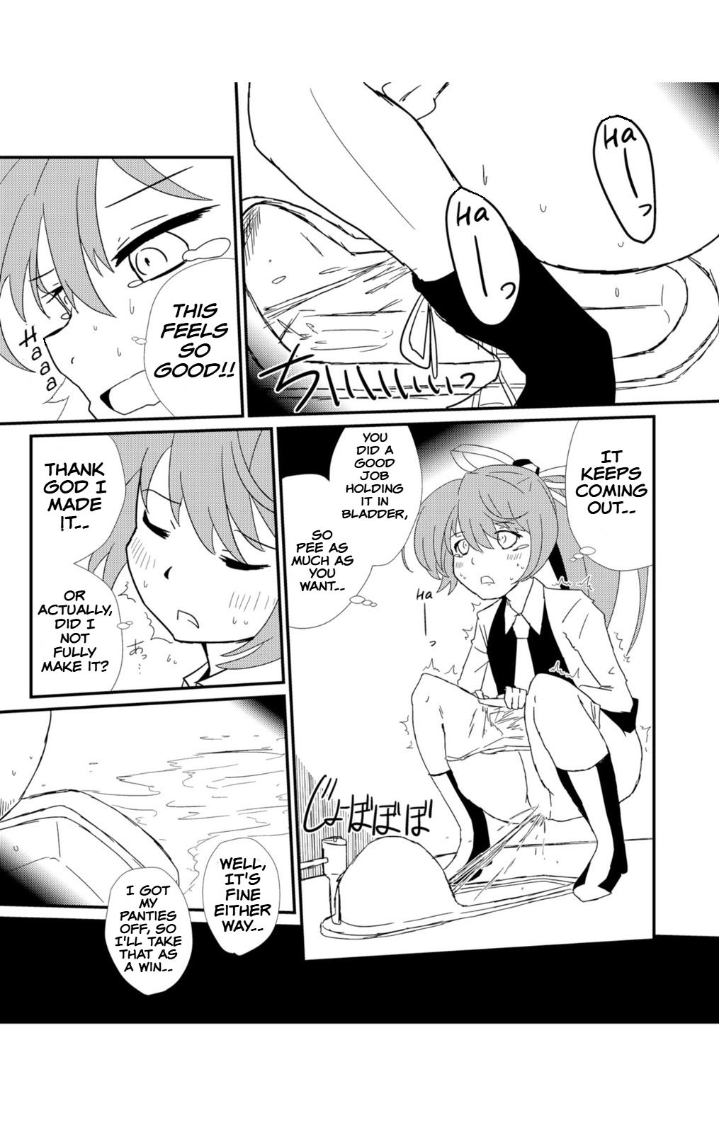 Cloud! So Sing page 16 featuring akigumo kantai collection parody - ponytail urination hentai manga - read online free