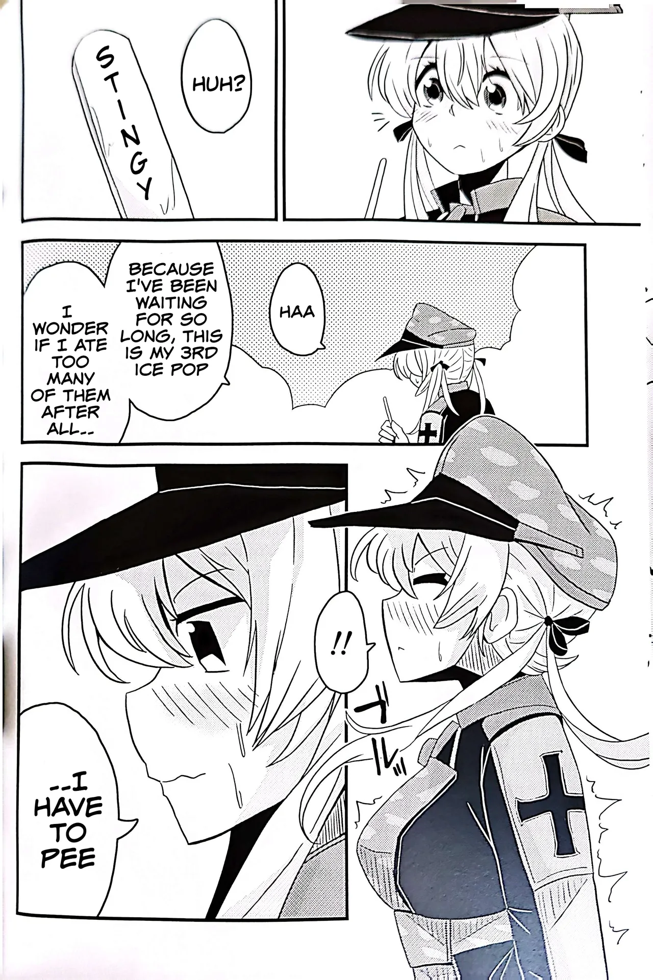 Teapot Kouka 2 Haime - teapot effect, and descent, second cup. page 16 featuring hatakaze kantai collection parody - females only ponytail hentai manga - read online free