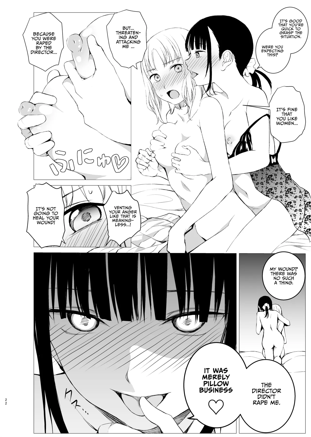 Hanayomi no Makurakotoba page 21 original parody - yuri females only hentai manga - read online free