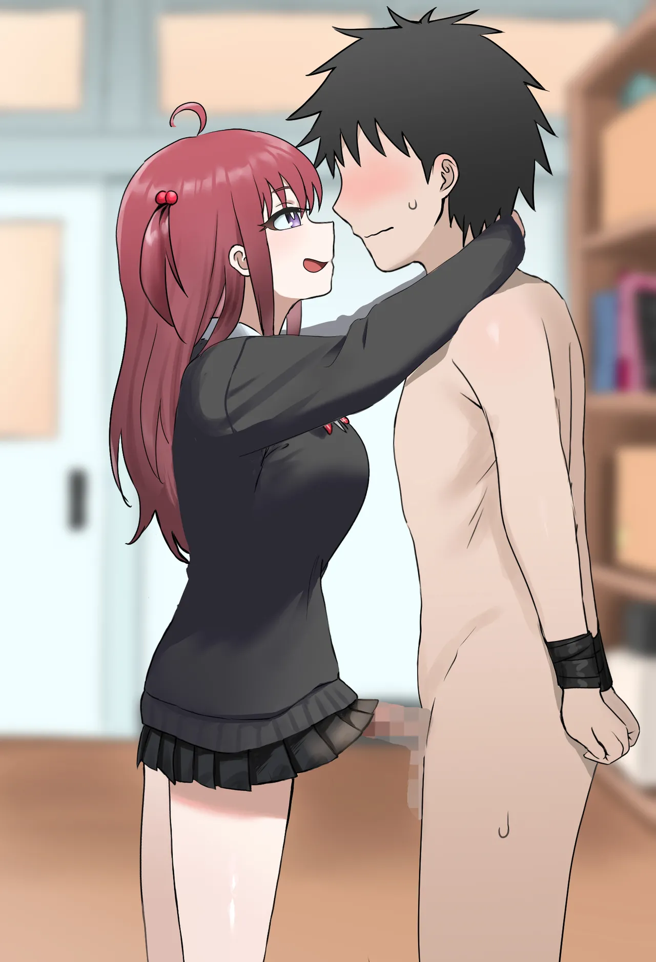 Kouhai-tachi no Te no Naka ni page 33 original parody - mosaic censorship femdom hentai manga - read online free