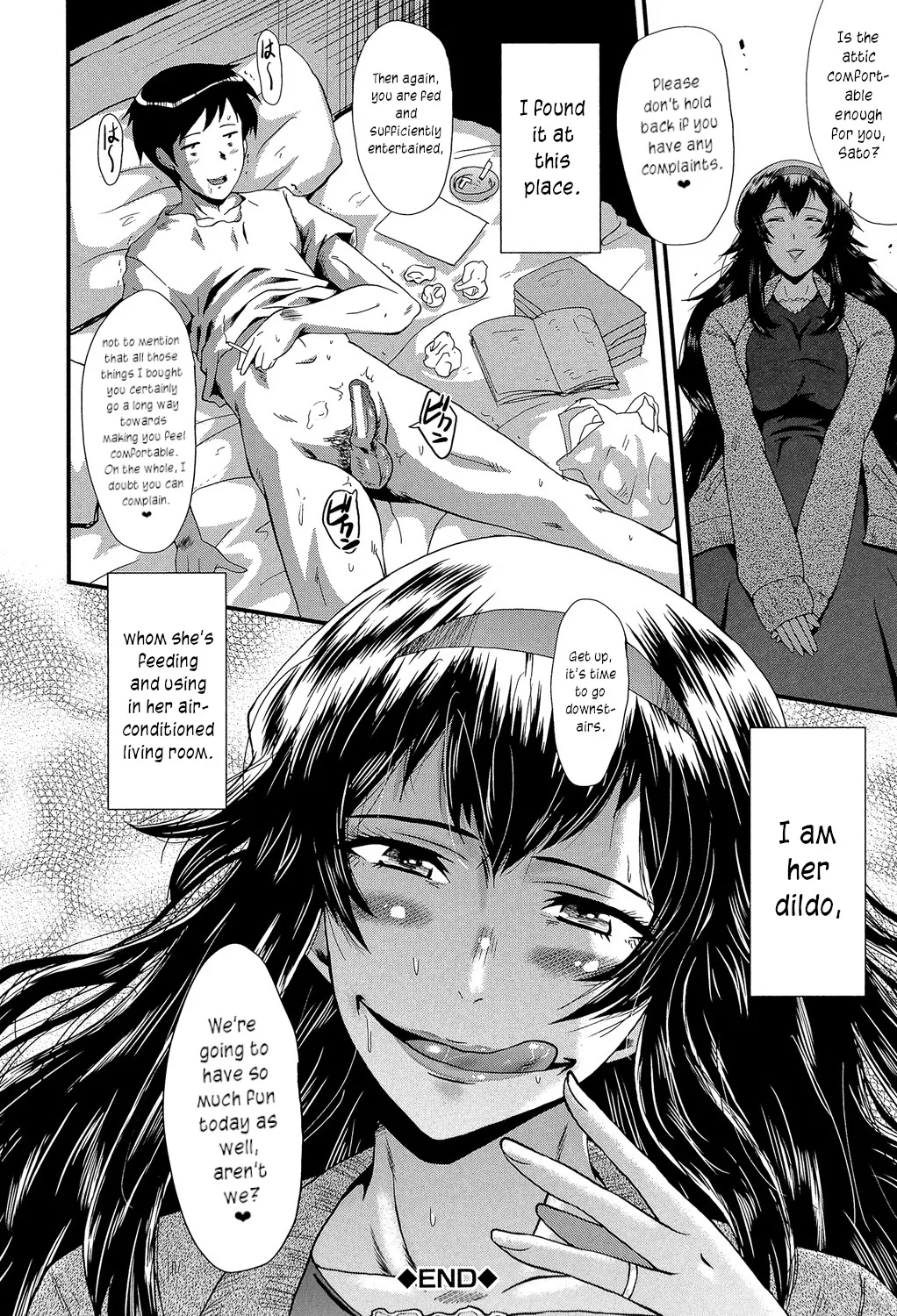 Satomi-san no Yuutsu | Satomi's Melancholy page 28 - sole male stockings hentai manga - read online free