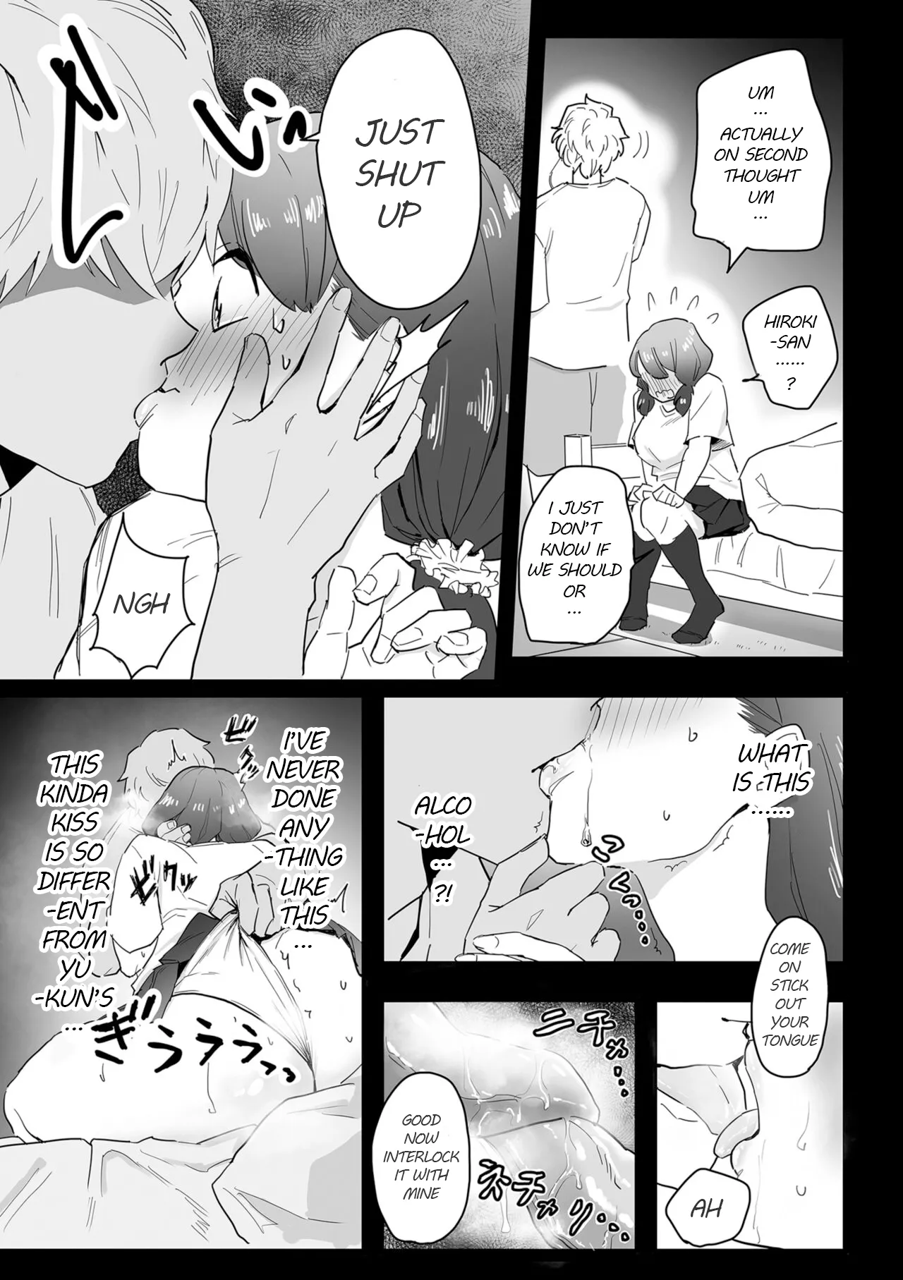 Mesu-ochi Benkyoukai | Female Domination Study Session page 9 - big breasts netorare hentai manga - read online free