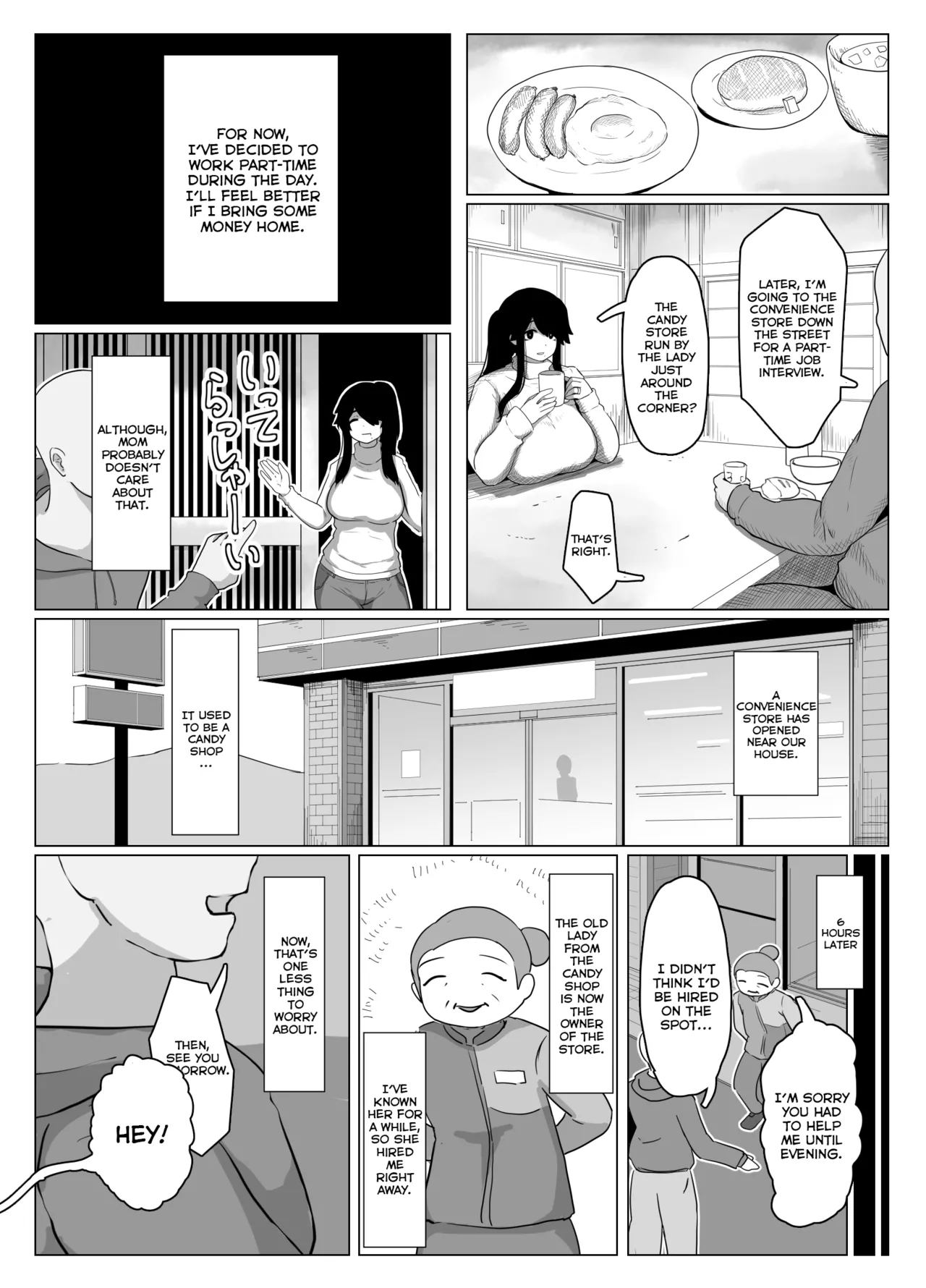 Oyasumi, Okaa-san I | Good Night, Mom I page 11 original parody - sole female sole male hentai manga - read online free
