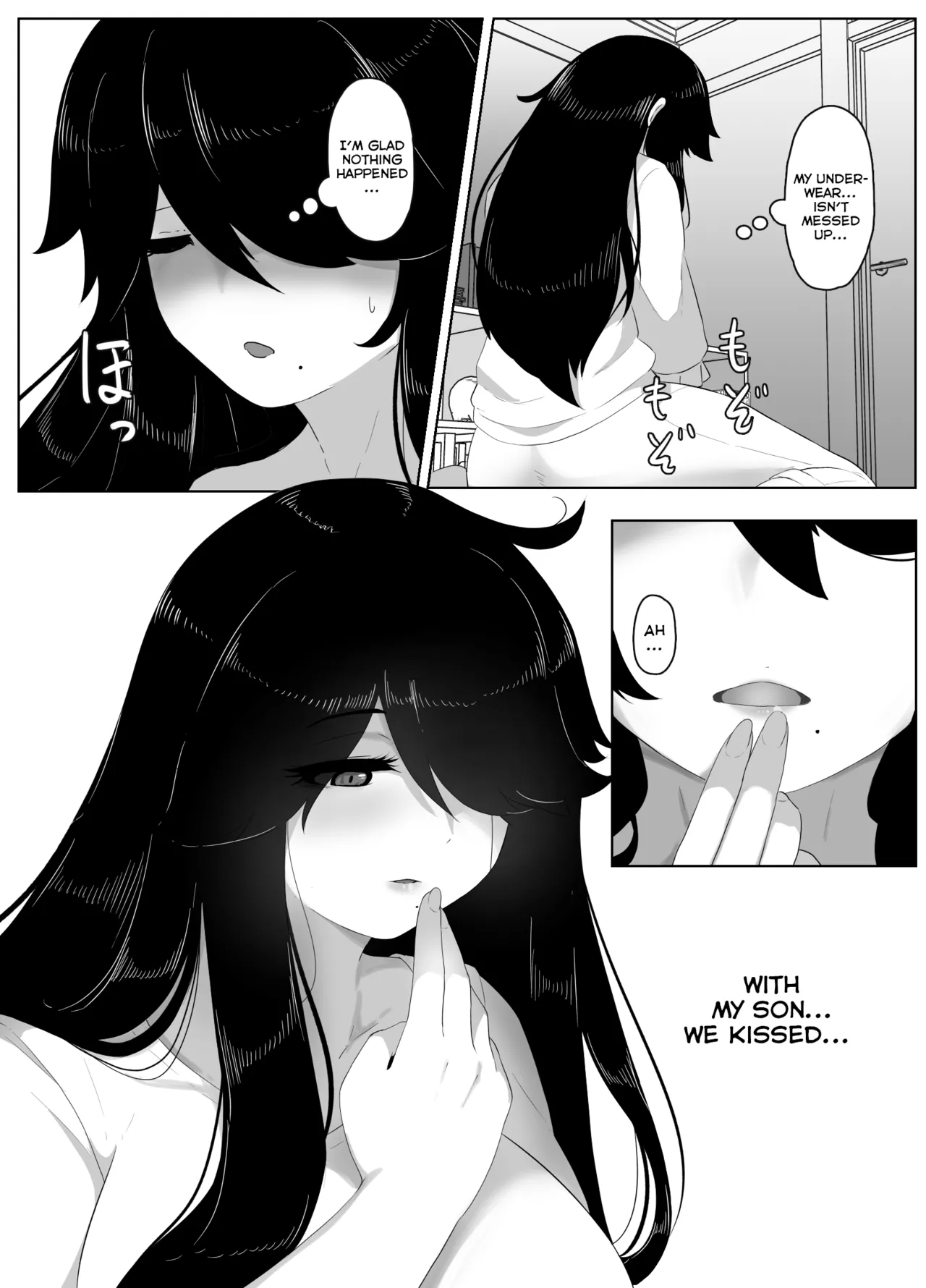 Oyasumi, Okaa-san I | Good Night, Mom I page 115 original parody - handjob milf hentai manga - read online free