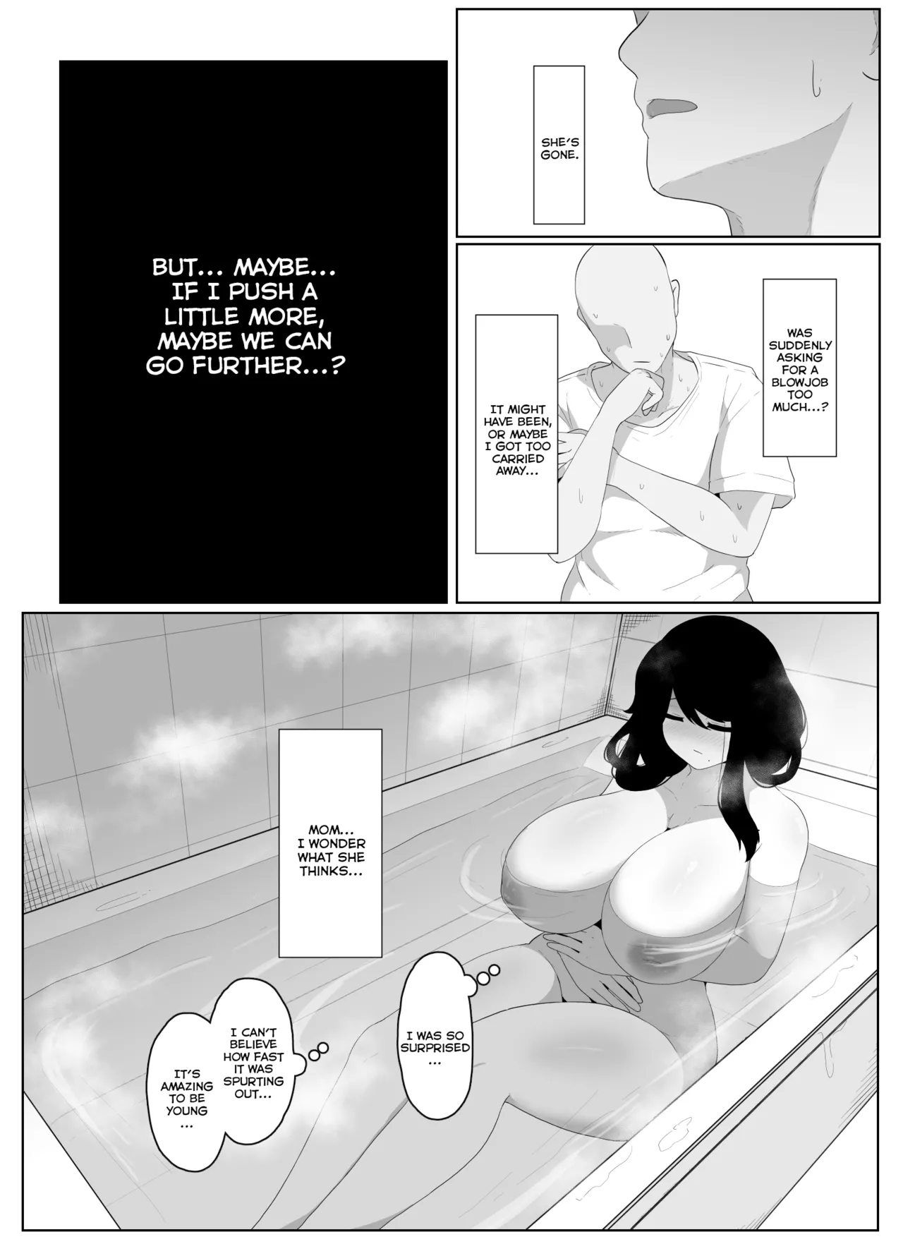 Oyasumi, Okaa-san I | Good Night, Mom I page 127 original parody - sole female sole male hentai manga - read online free