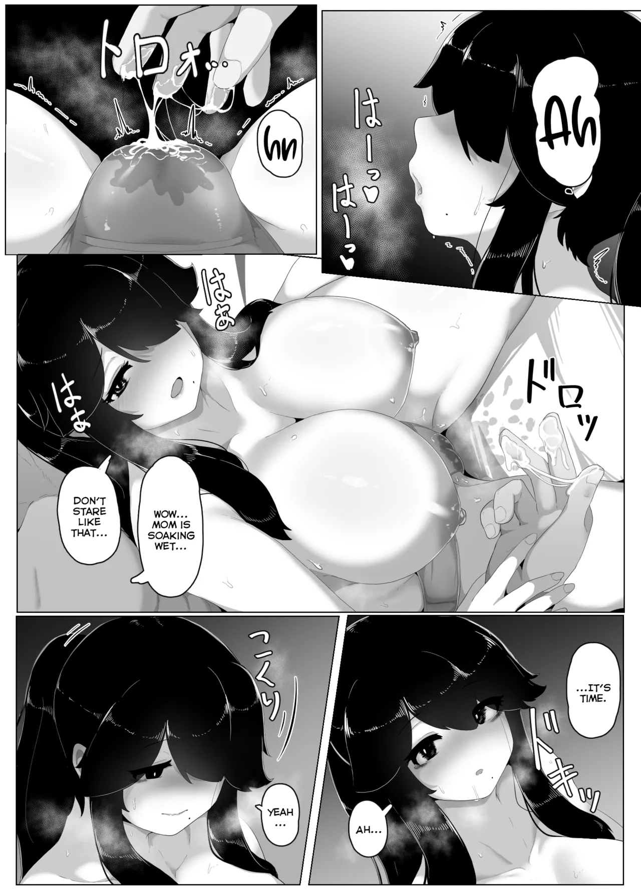 Oyasumi, Okaa-san I | Good Night, Mom I page 164 original parody - sole female sole male hentai manga - read online free