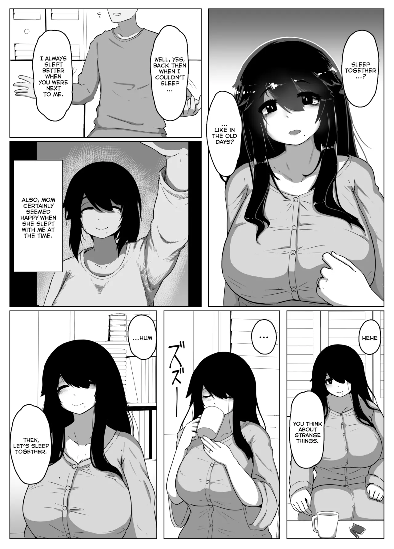 Oyasumi, Okaa-san I | Good Night, Mom I page 17 original parody - handjob milf hentai manga - read online free