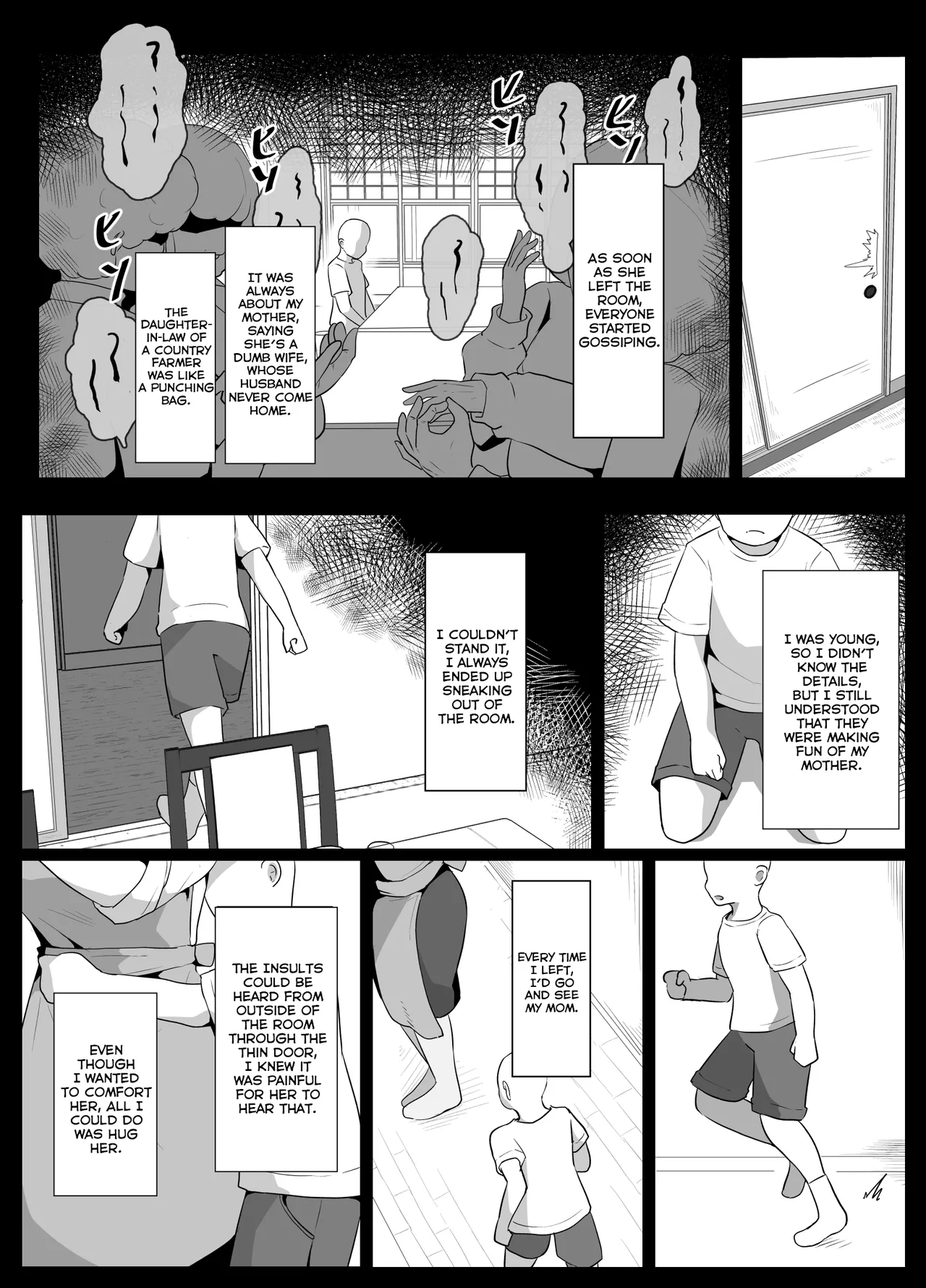 Oyasumi, Okaa-san I | Good Night, Mom I page 29 original parody - handjob milf hentai manga - read online free