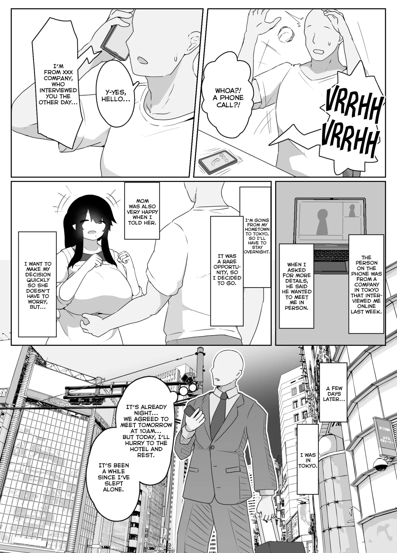 Oyasumi, Okaa-san I | Good Night, Mom I page 35 original parody - handjob milf hentai manga - read online free
