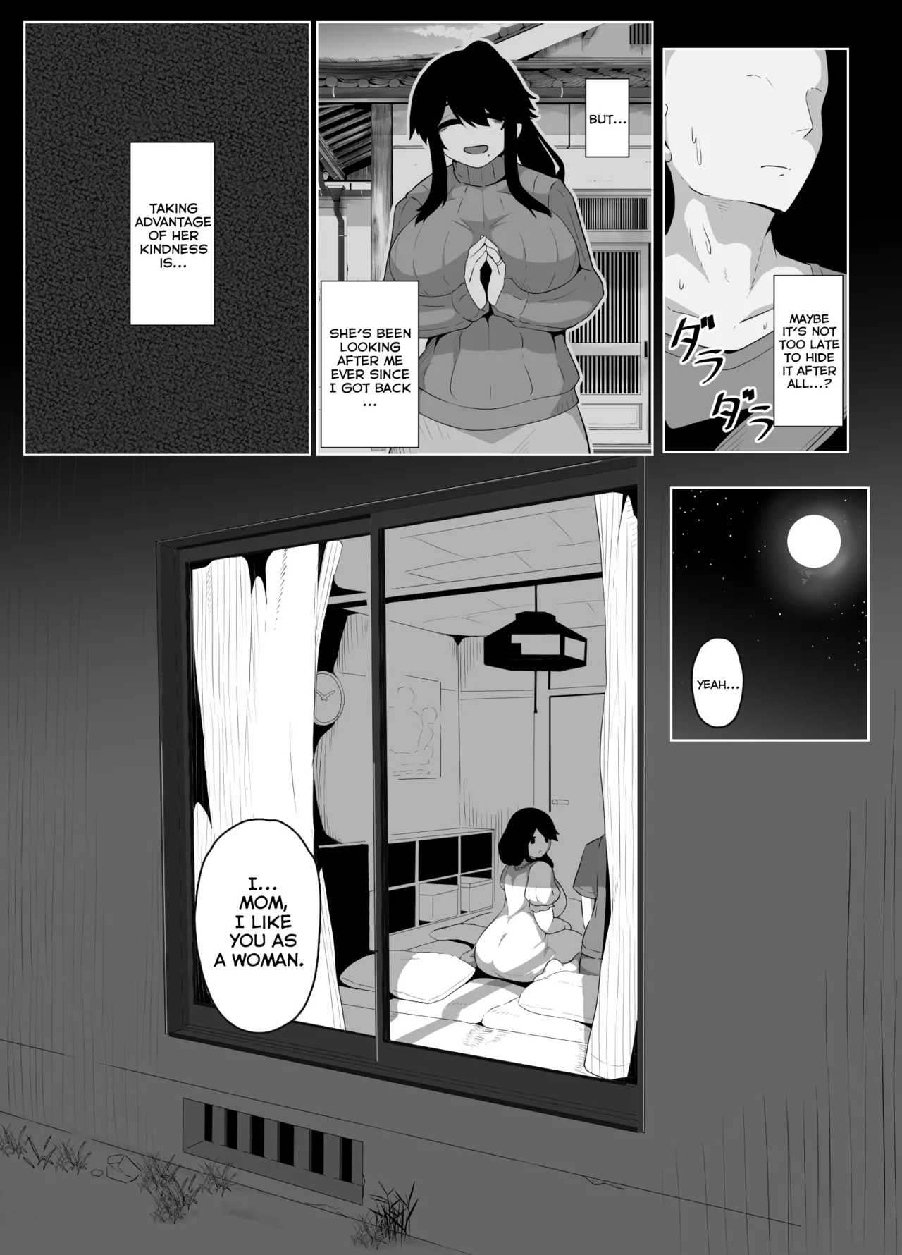 Oyasumi, Okaa-san I | Good Night, Mom I page 65 original parody - sole female sole male hentai manga - read online free