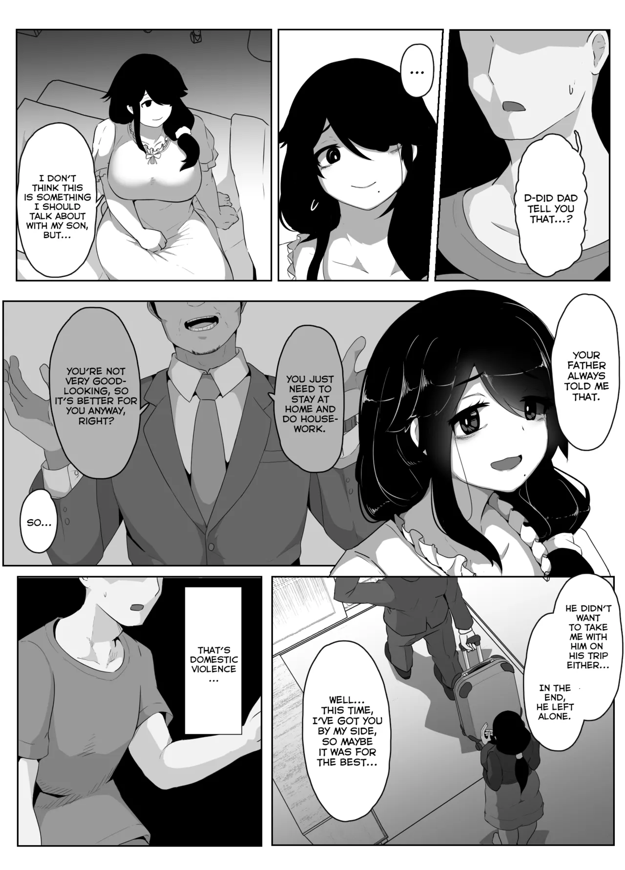 Oyasumi, Okaa-san I | Good Night, Mom I page 67 original parody - sole female sole male hentai manga - read online free