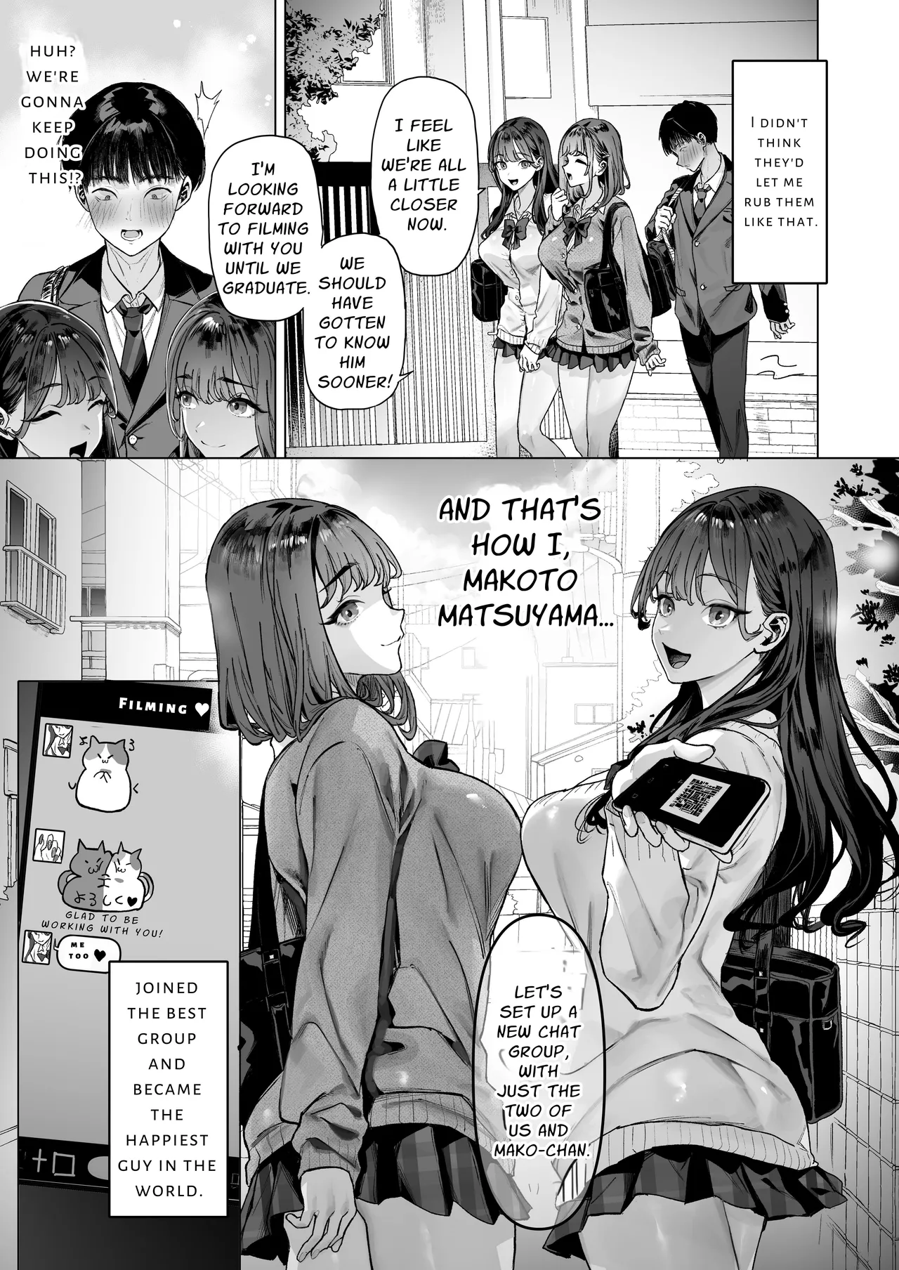 [Shiroganean (Ohkami Ryosuke)] S-kyuu Joshi-tachi to Ecchi na Douga o Toru Koto ni Natta Boku | I Am To Record A Video With Two Sadistic Women [English] [Penguin Piper] page 16 original parody - sole male nakadashi hentai manga - read online free